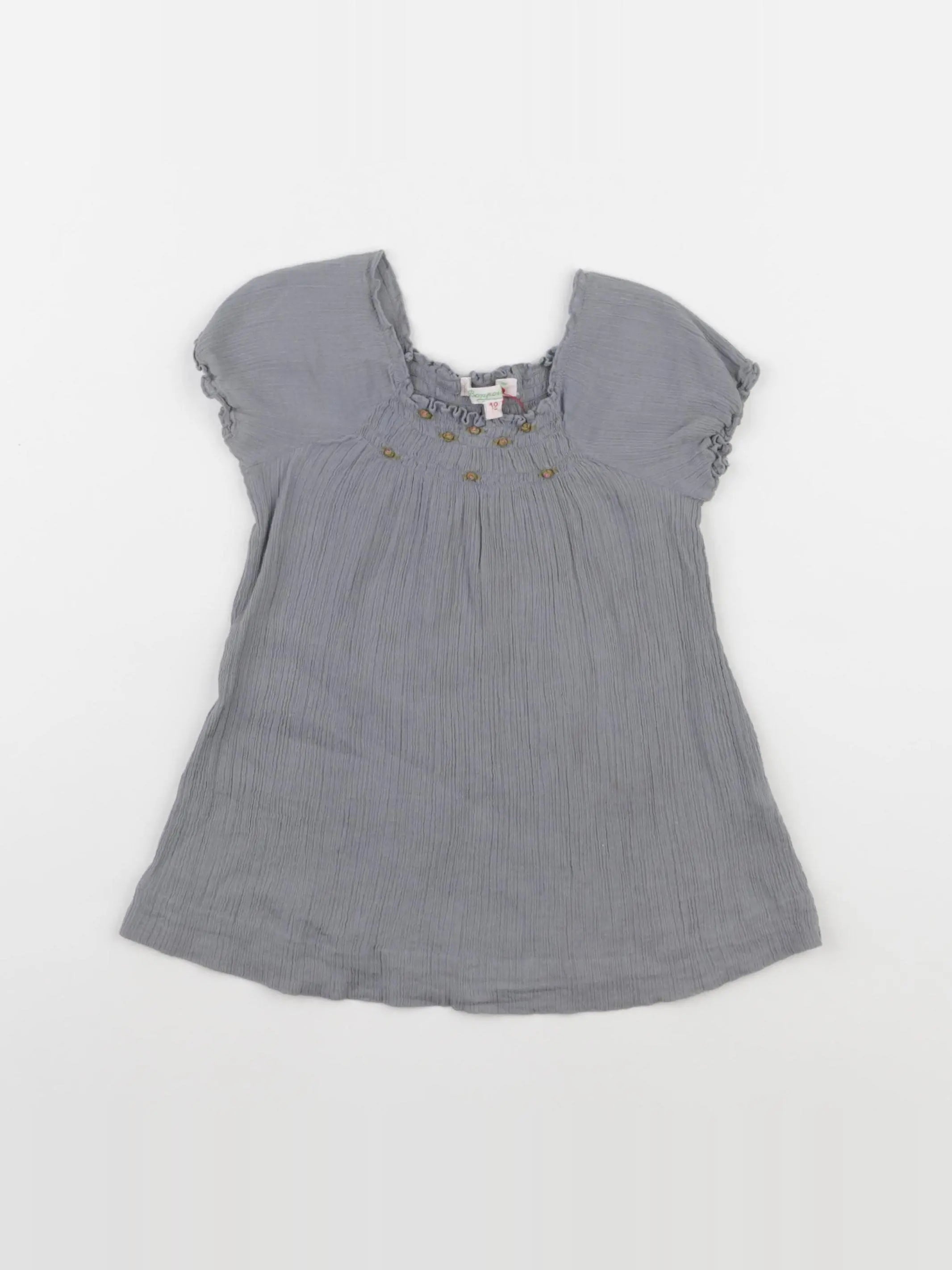 Bonpoint - robe gris - 12 mois