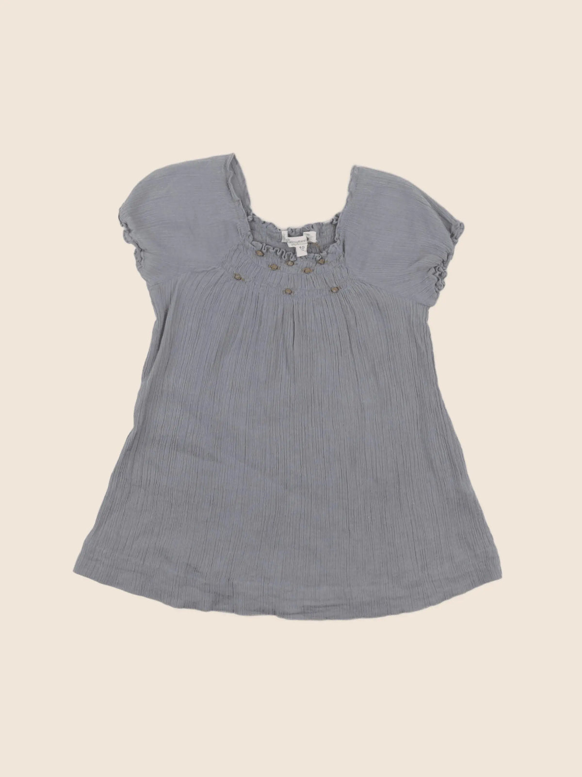 Bonpoint - robe gris - 12 mois