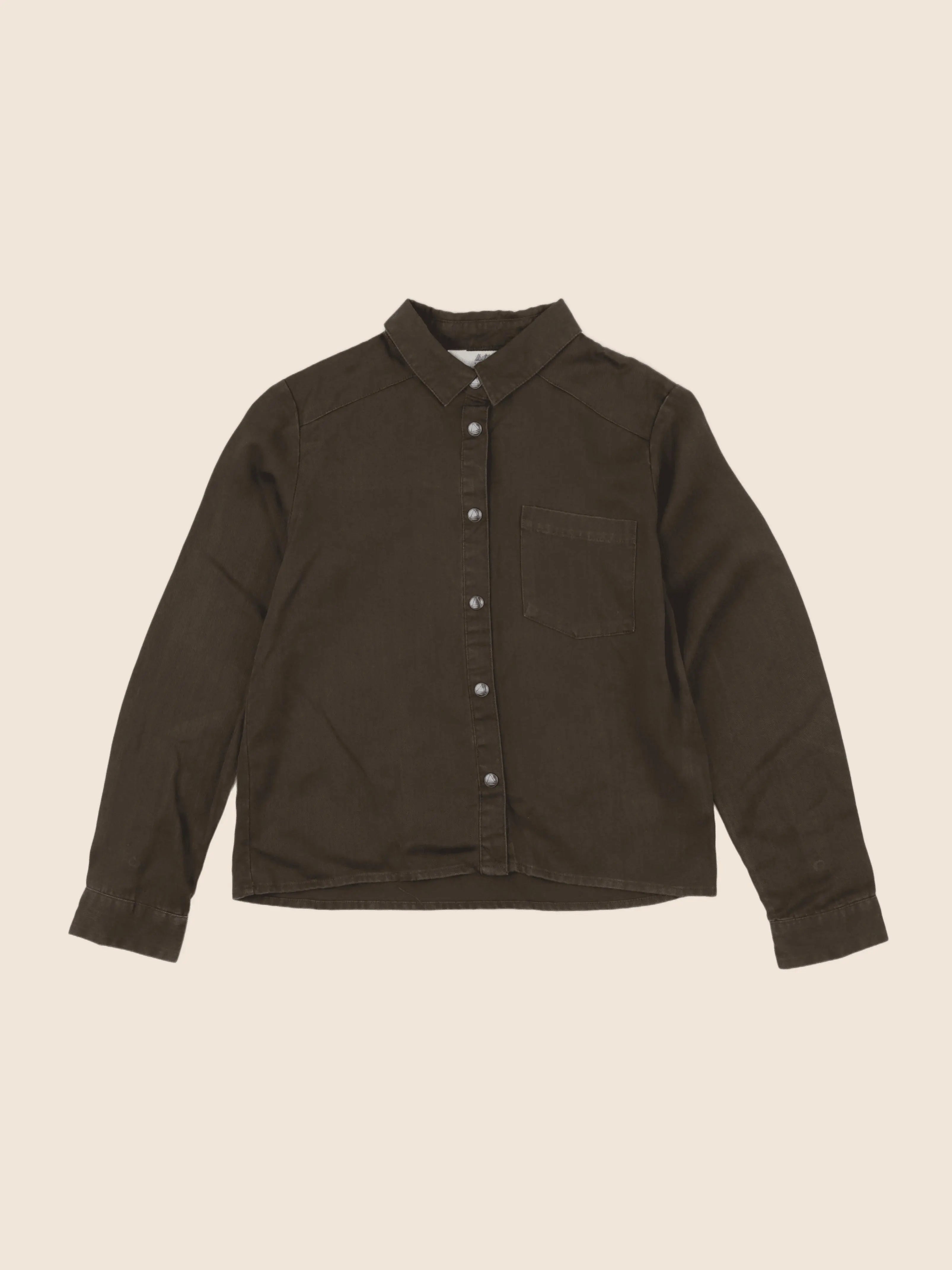 Little Eleven Paris - chemise vert - 10 ans