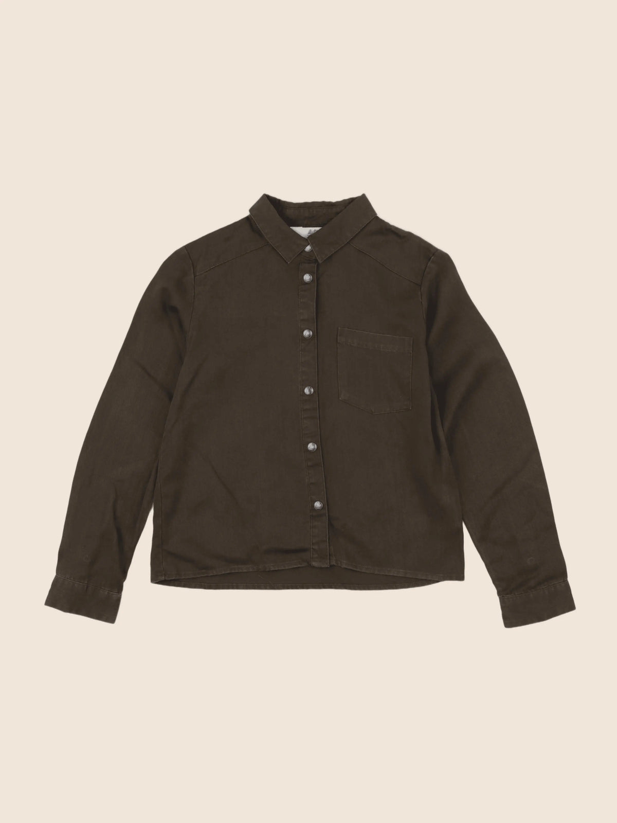Little Eleven Paris - chemise vert - 10 ans