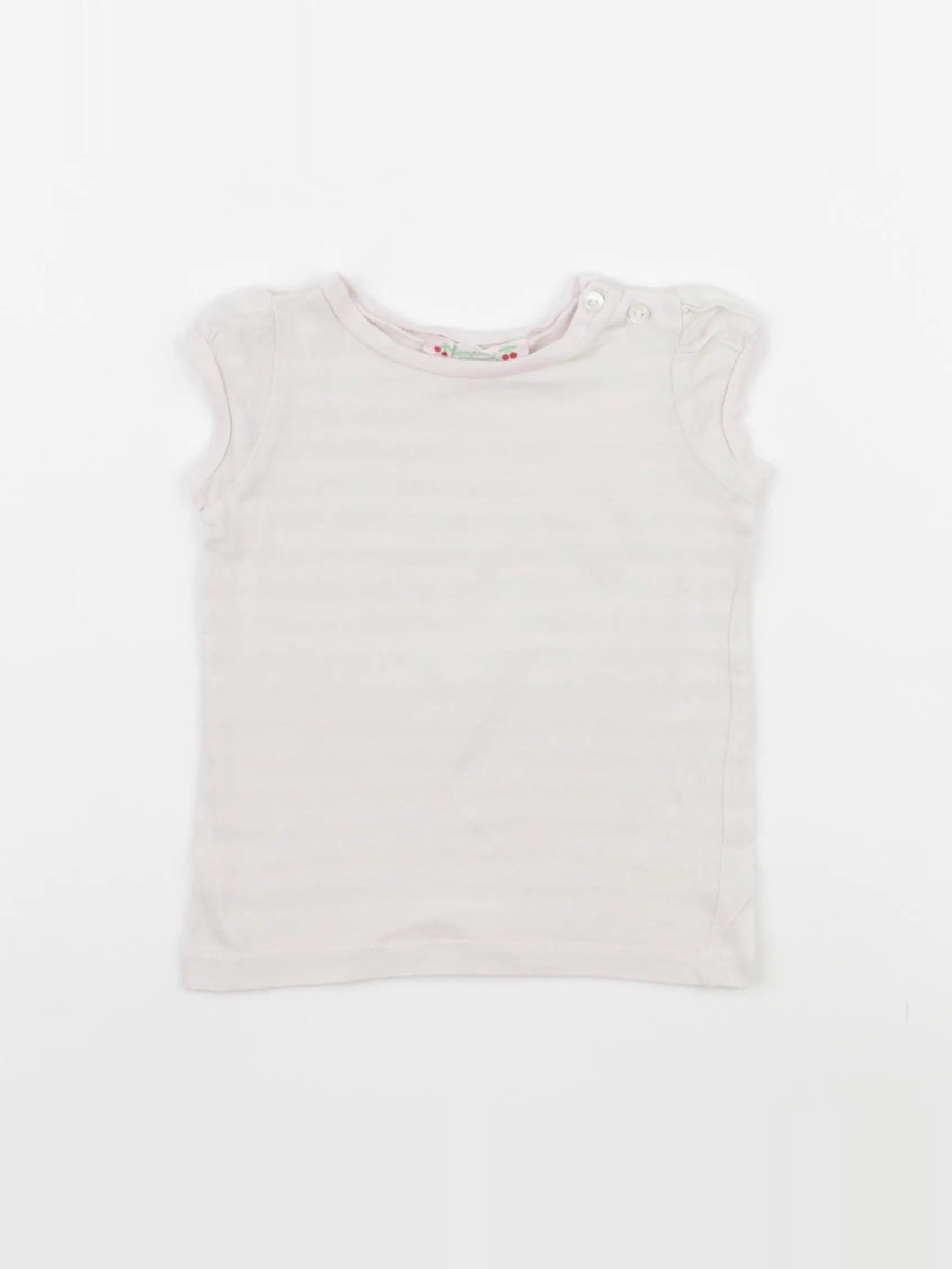 Bonpoint - tee-shirt rose - 12 mois