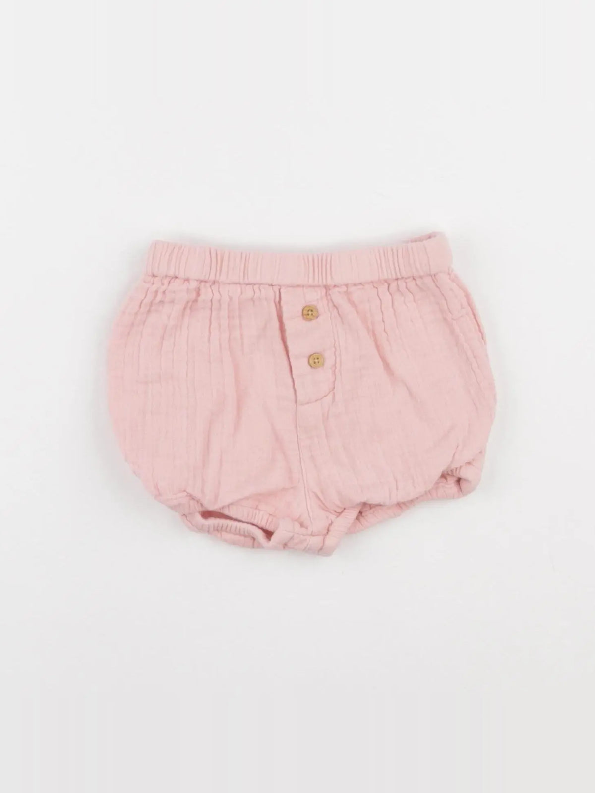 Vertbaudet - short rose - 12 mois
