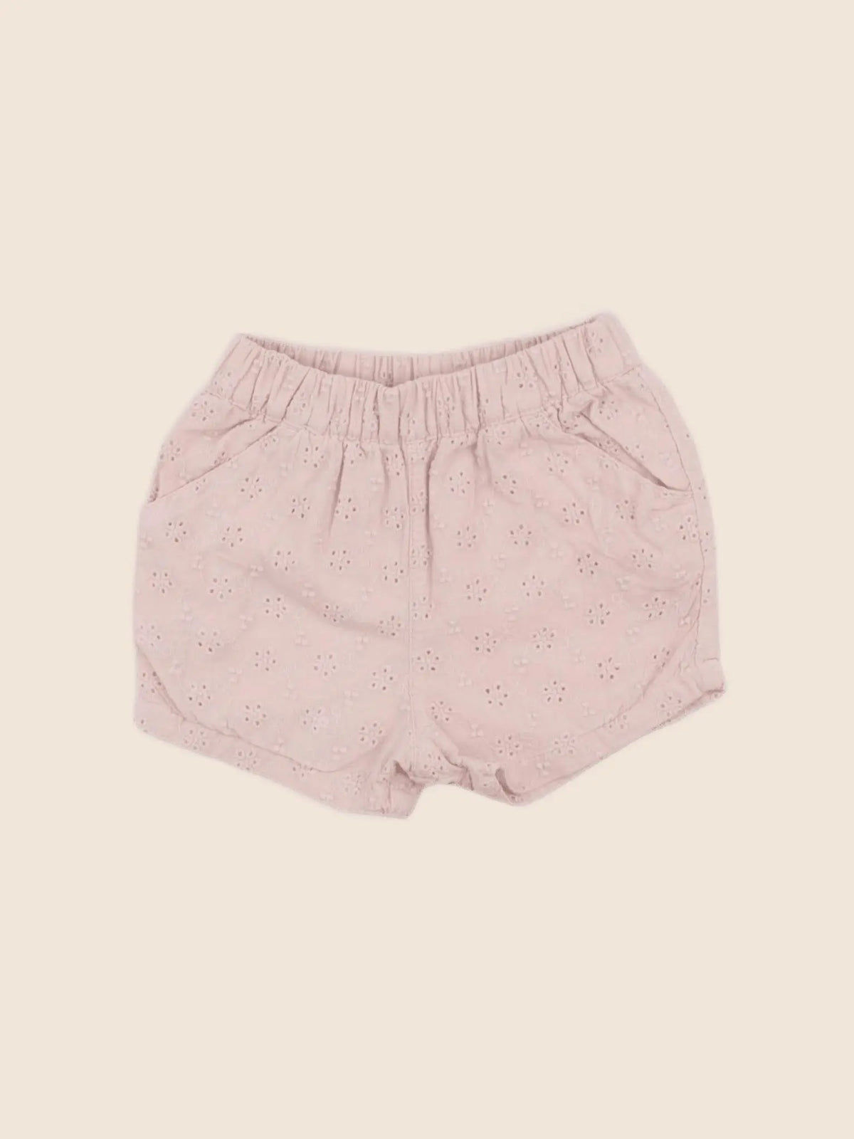 Petit Bateau - short rose - 6 mois