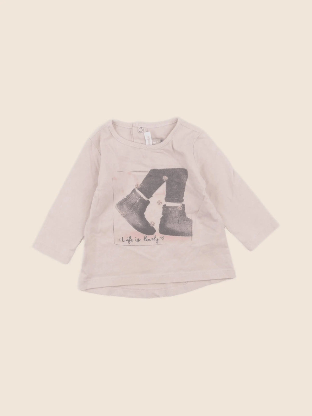 Absorba - tee-shirt rose - 6 mois