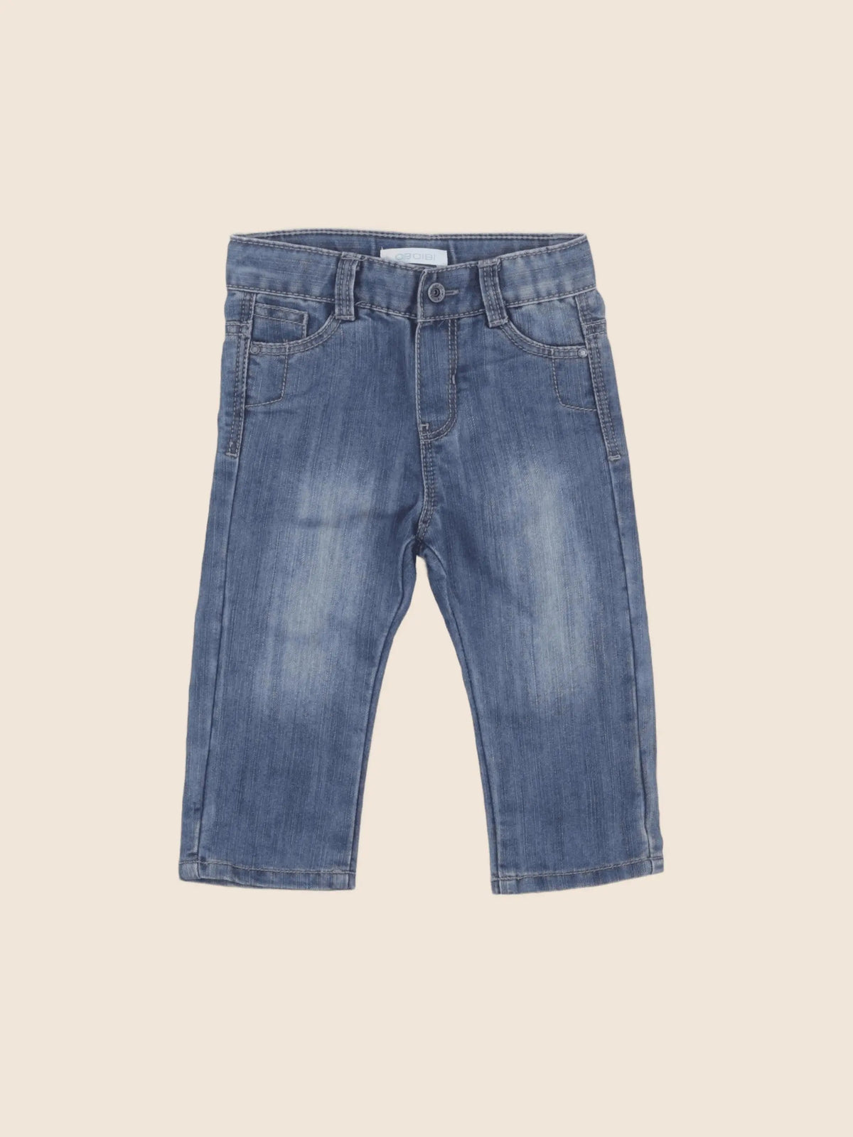 Obaïbi - jean bleu - 12 mois