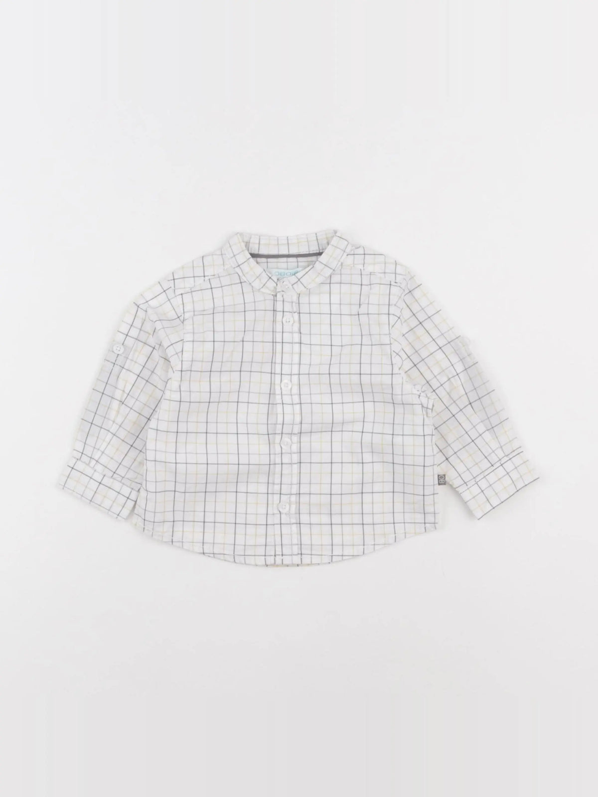 Obaïbi - chemise blanc - 6 mois