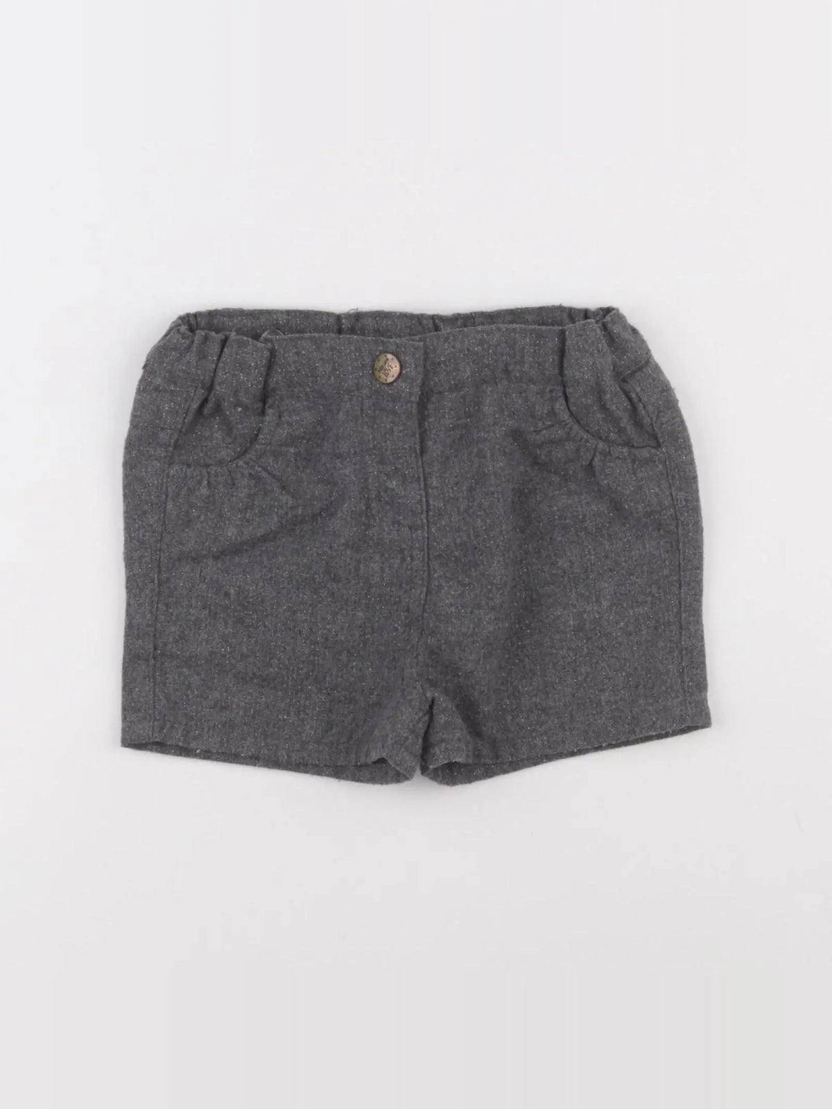 Tape à l'oeil - short gris - 24 mois