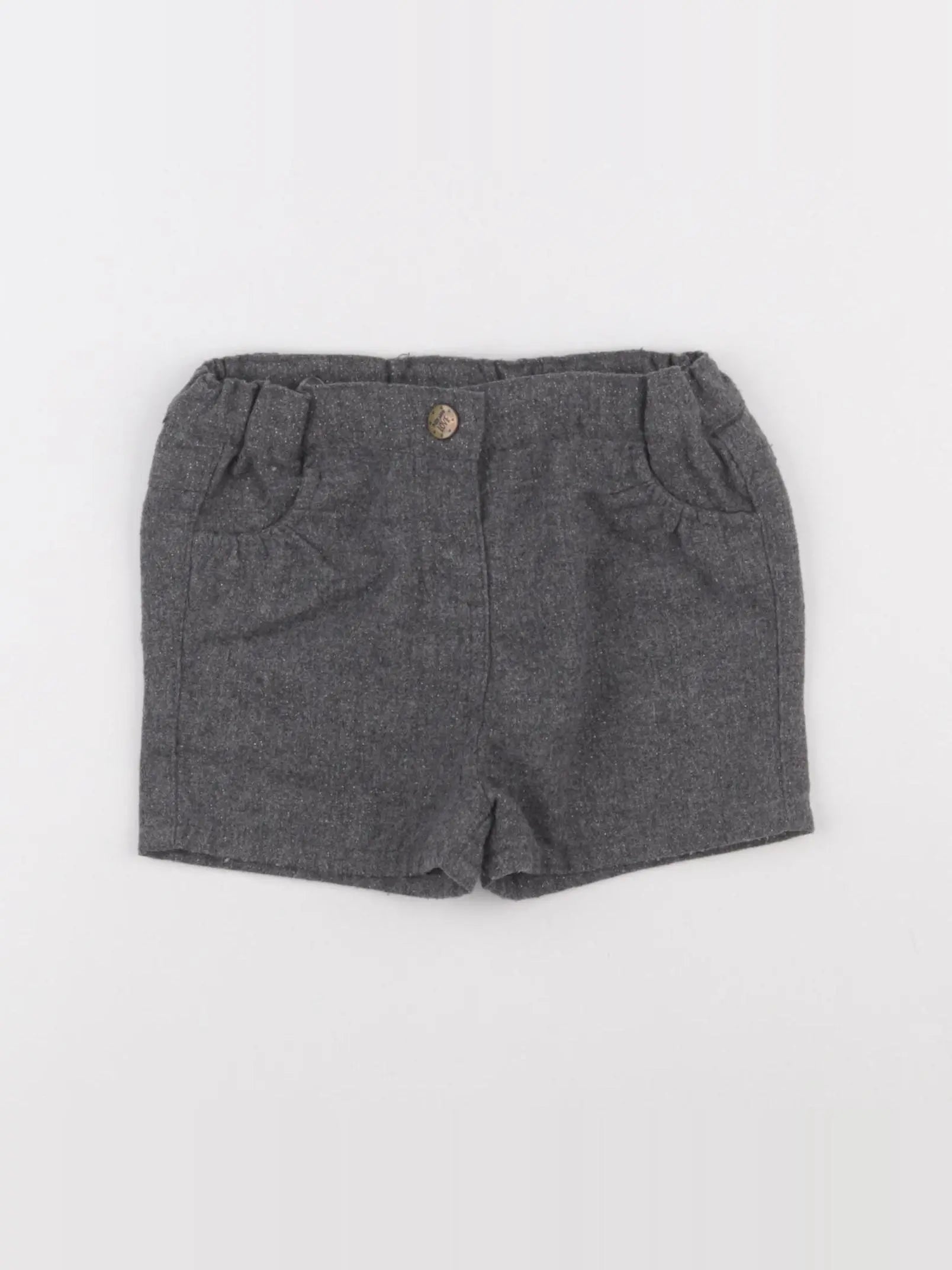 Tape à l'oeil - short gris - 24 mois