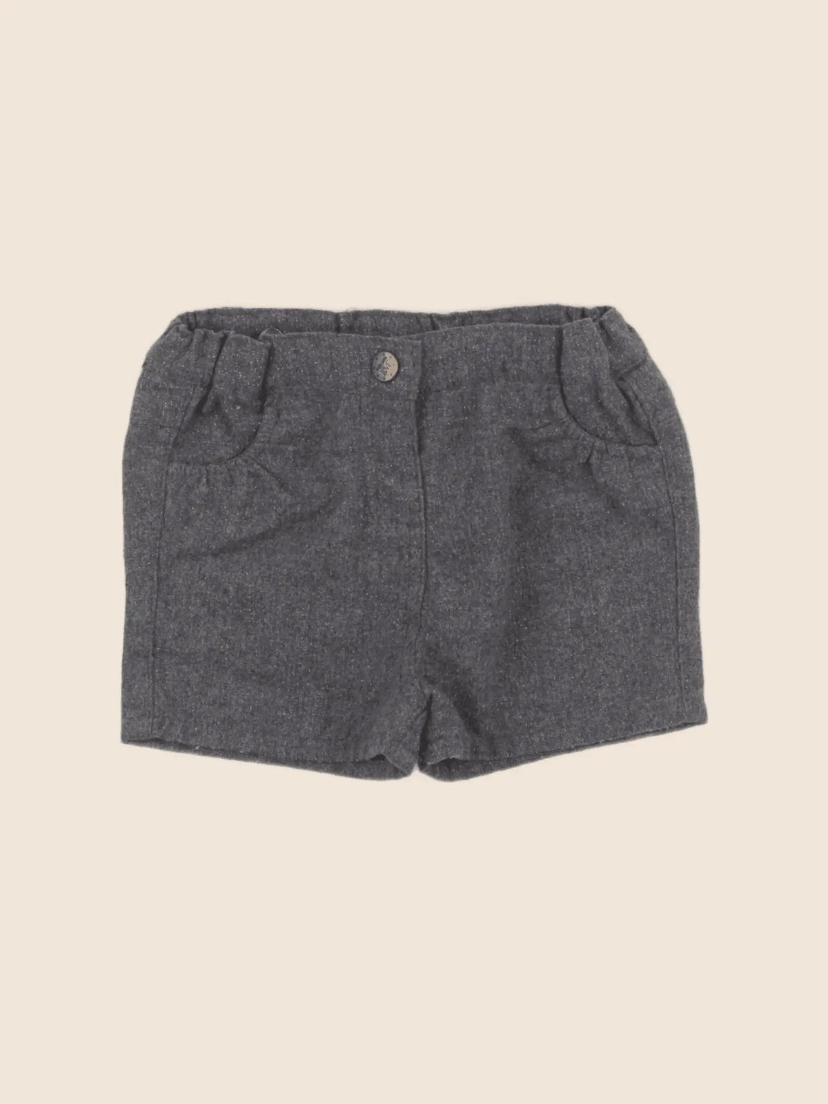Tape à l'oeil - short gris - 24 mois