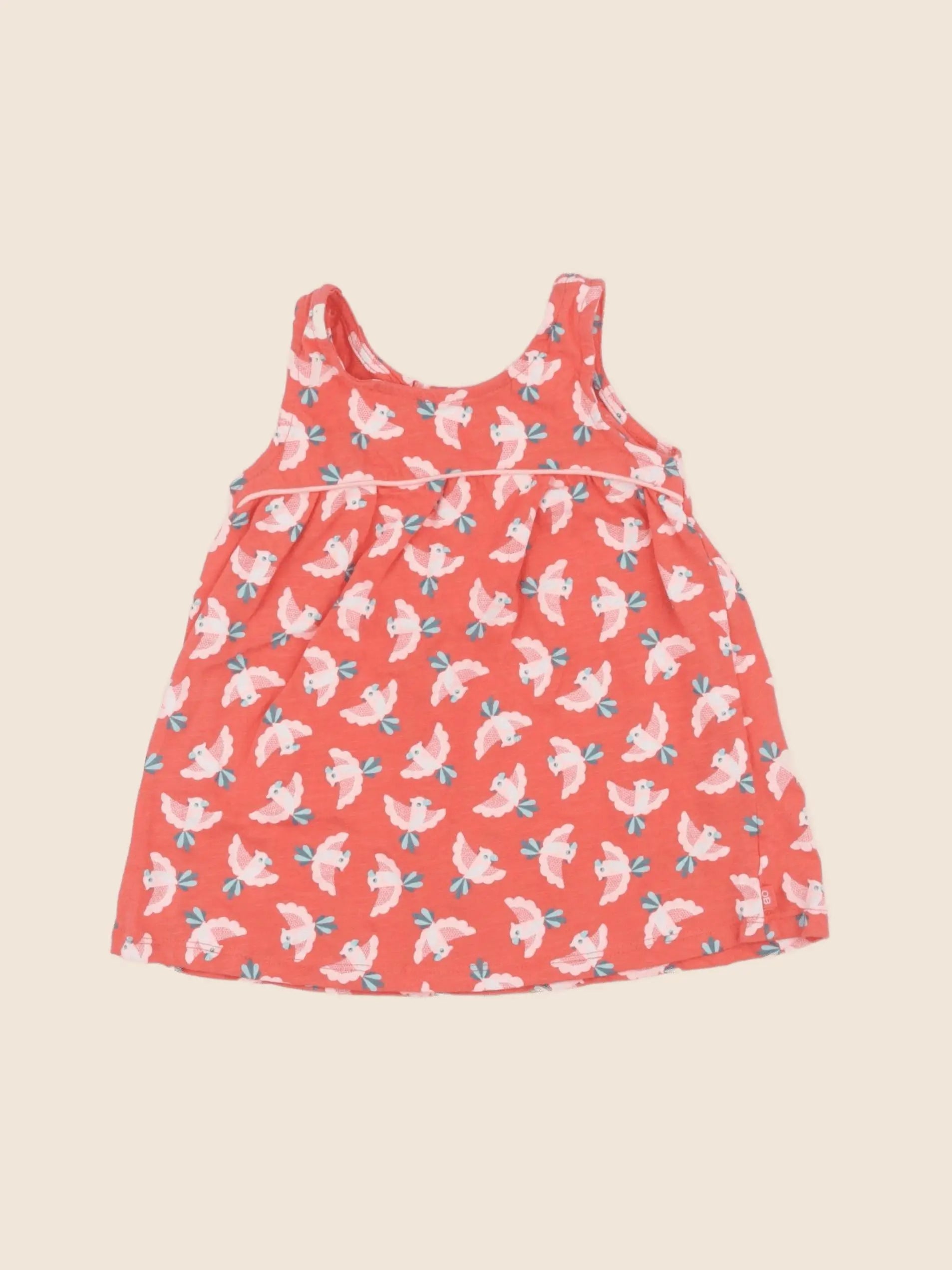 Obaïbi - robe rouge - 6 mois