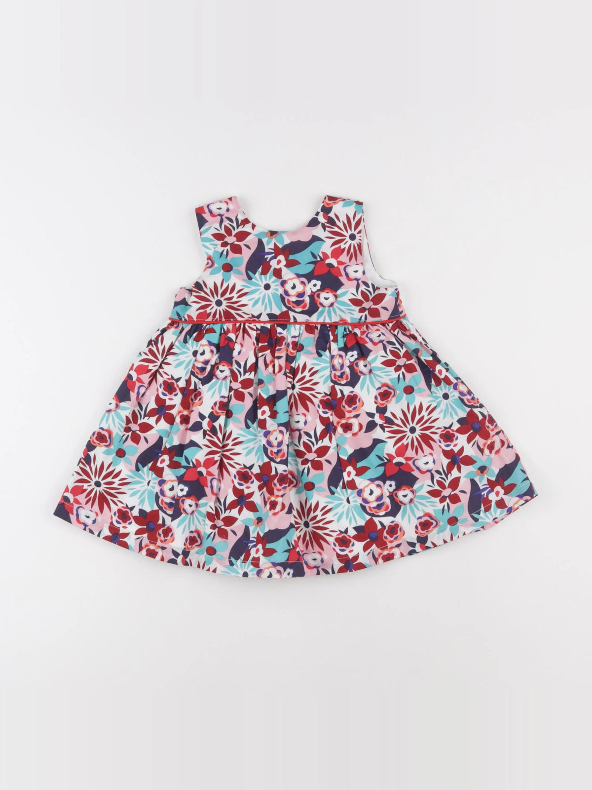 DPAM - robe multicolore - 12 mois