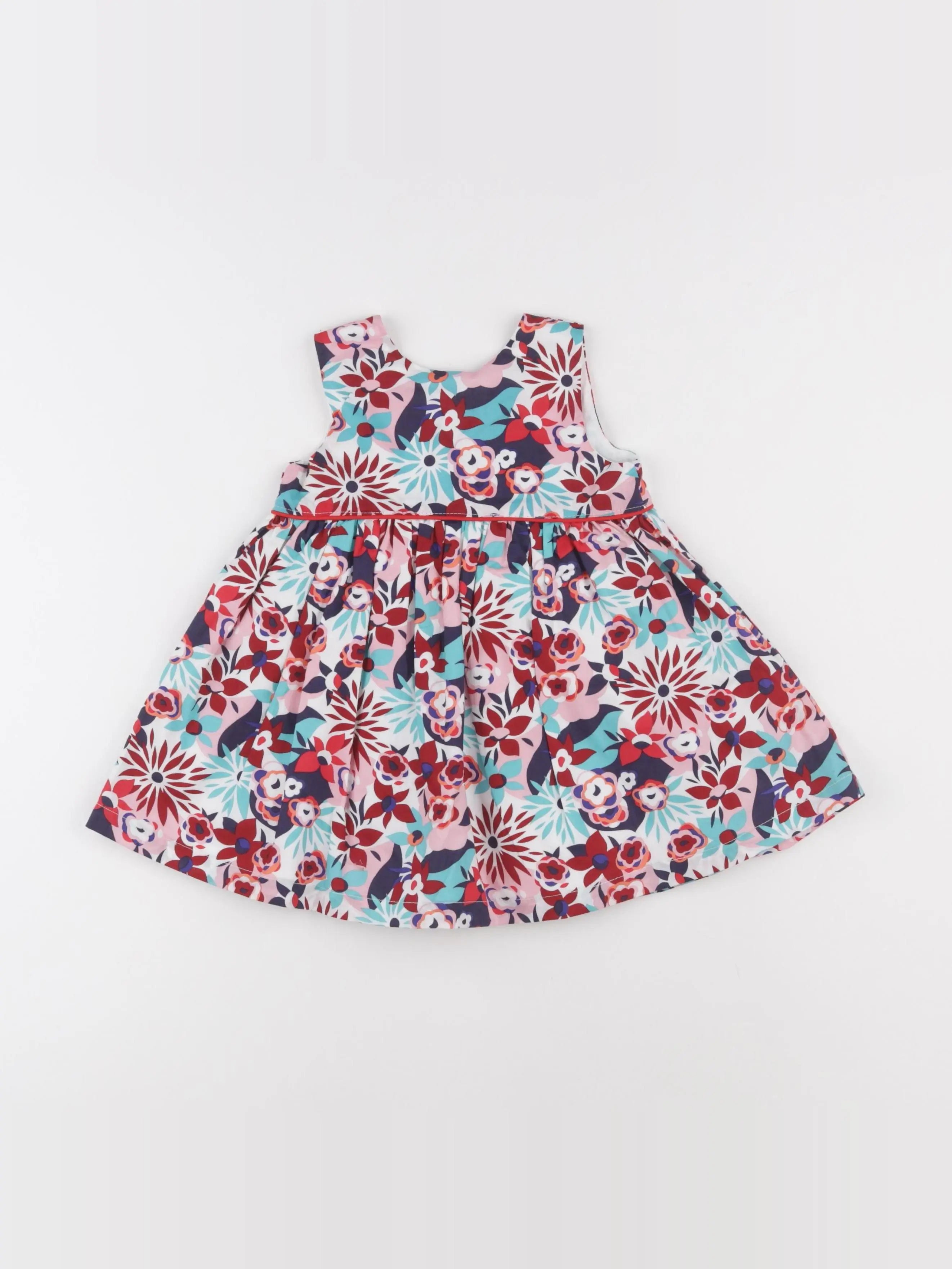 DPAM - robe multicolore - 12 mois