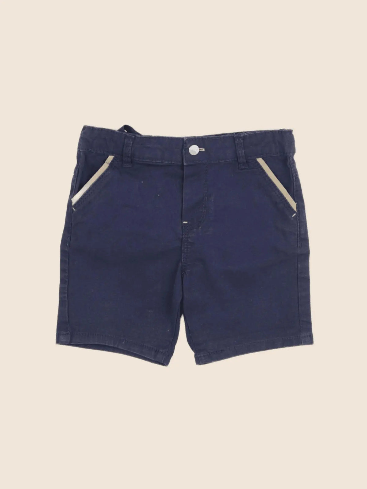 Obaïbi - short bleu - 12 mois