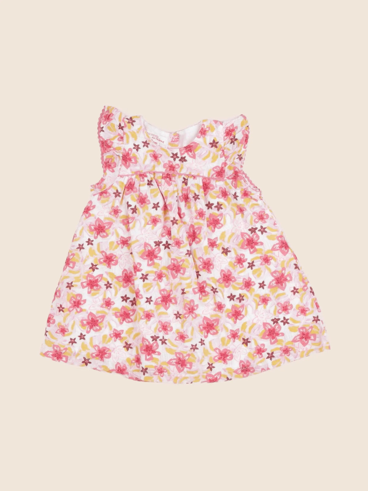 DPAM - robe multicolore - 12 mois