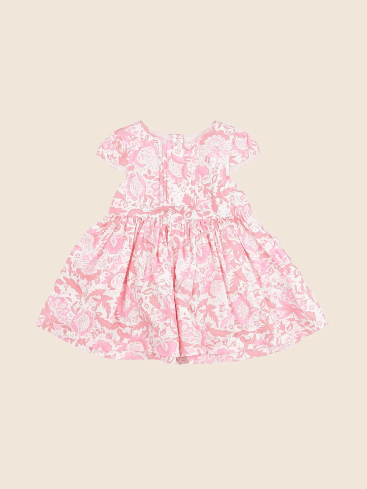 DPAM - robe rose - 12 mois