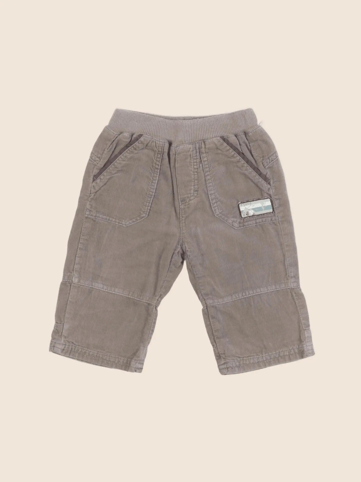 Obaïbi - pantalon marron - 6 mois