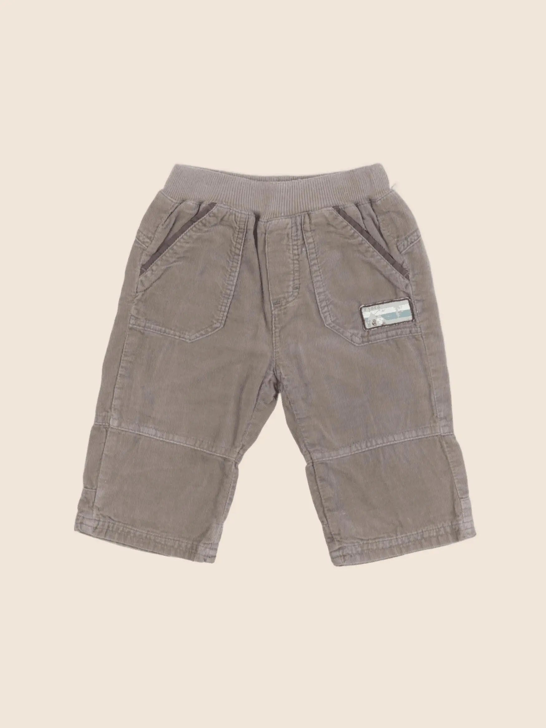Obaïbi - pantalon marron - 6 mois