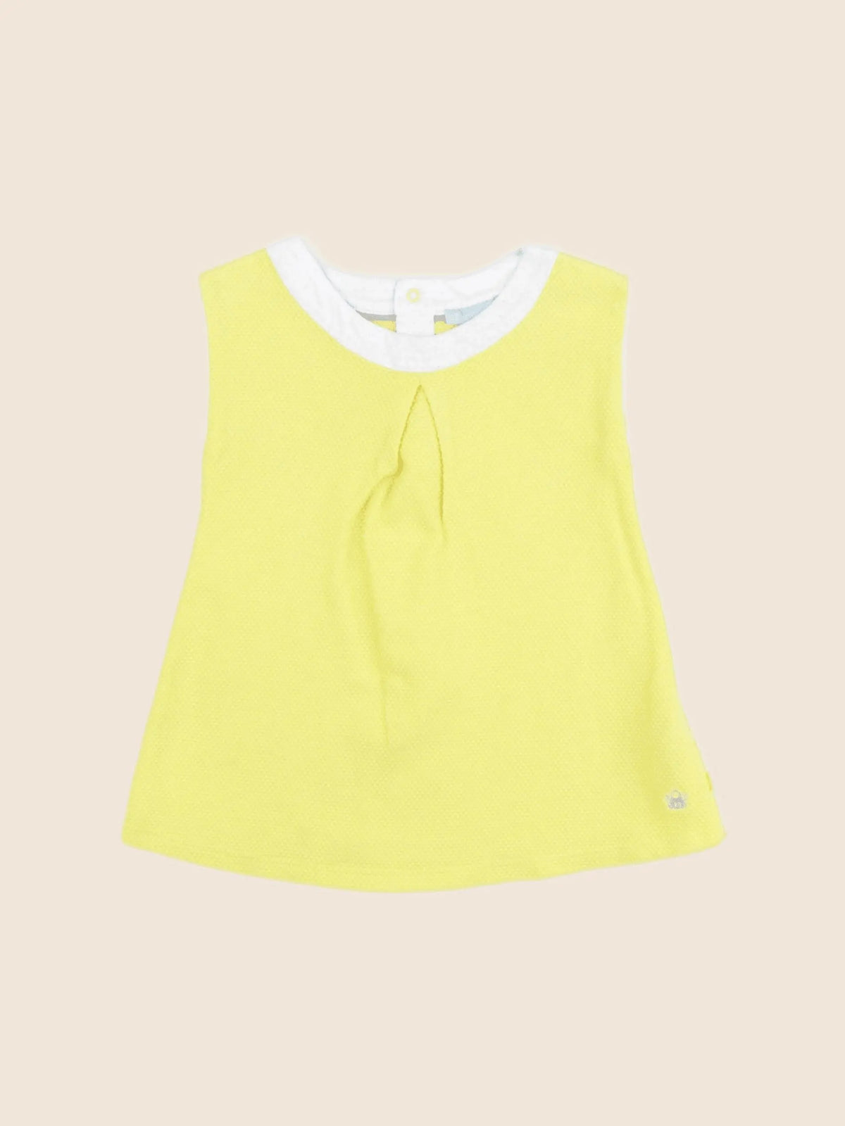Obaïbi - robe jaune - 12 mois