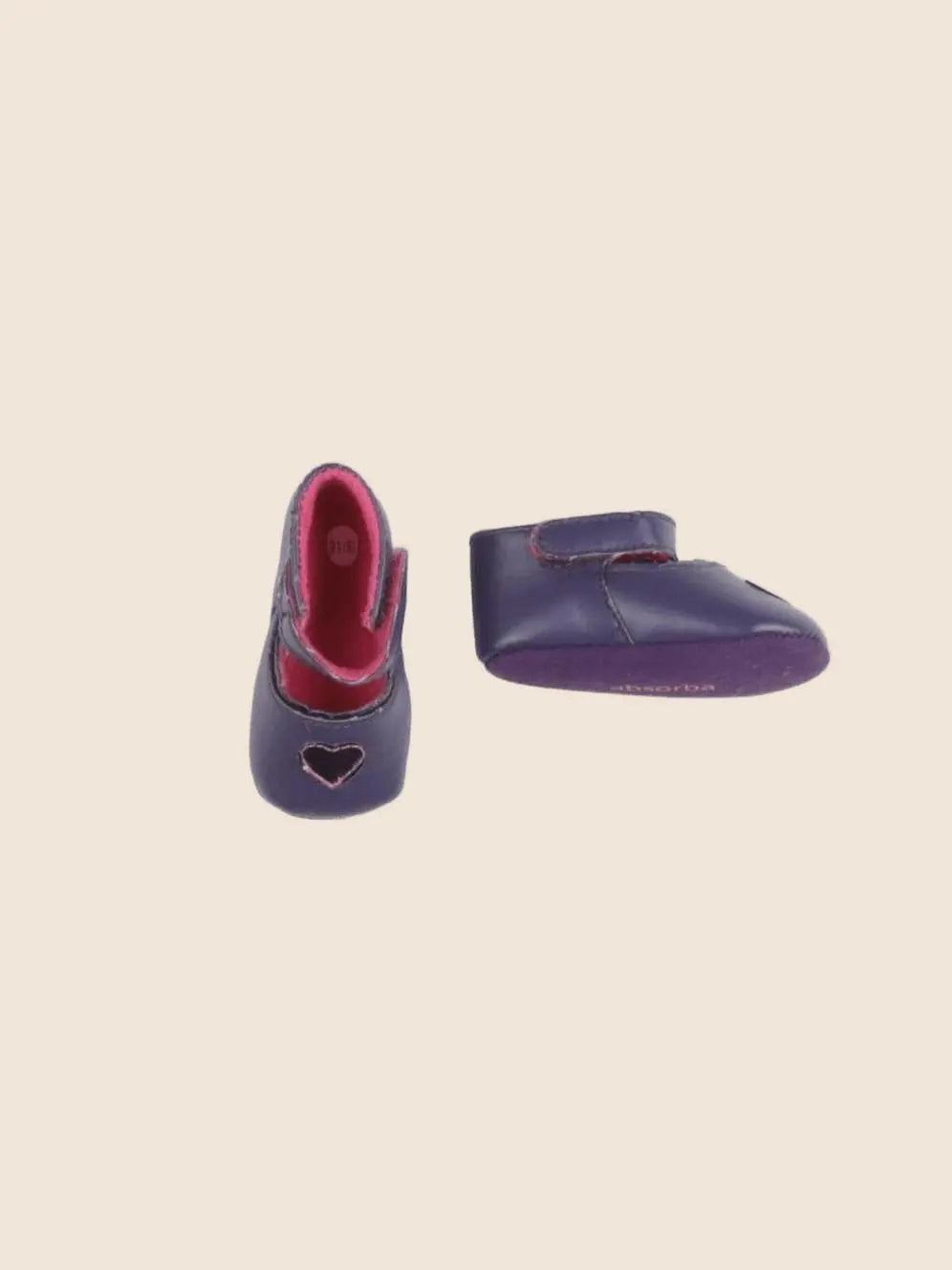 Absorba - chaussons violet - pointure 15/16