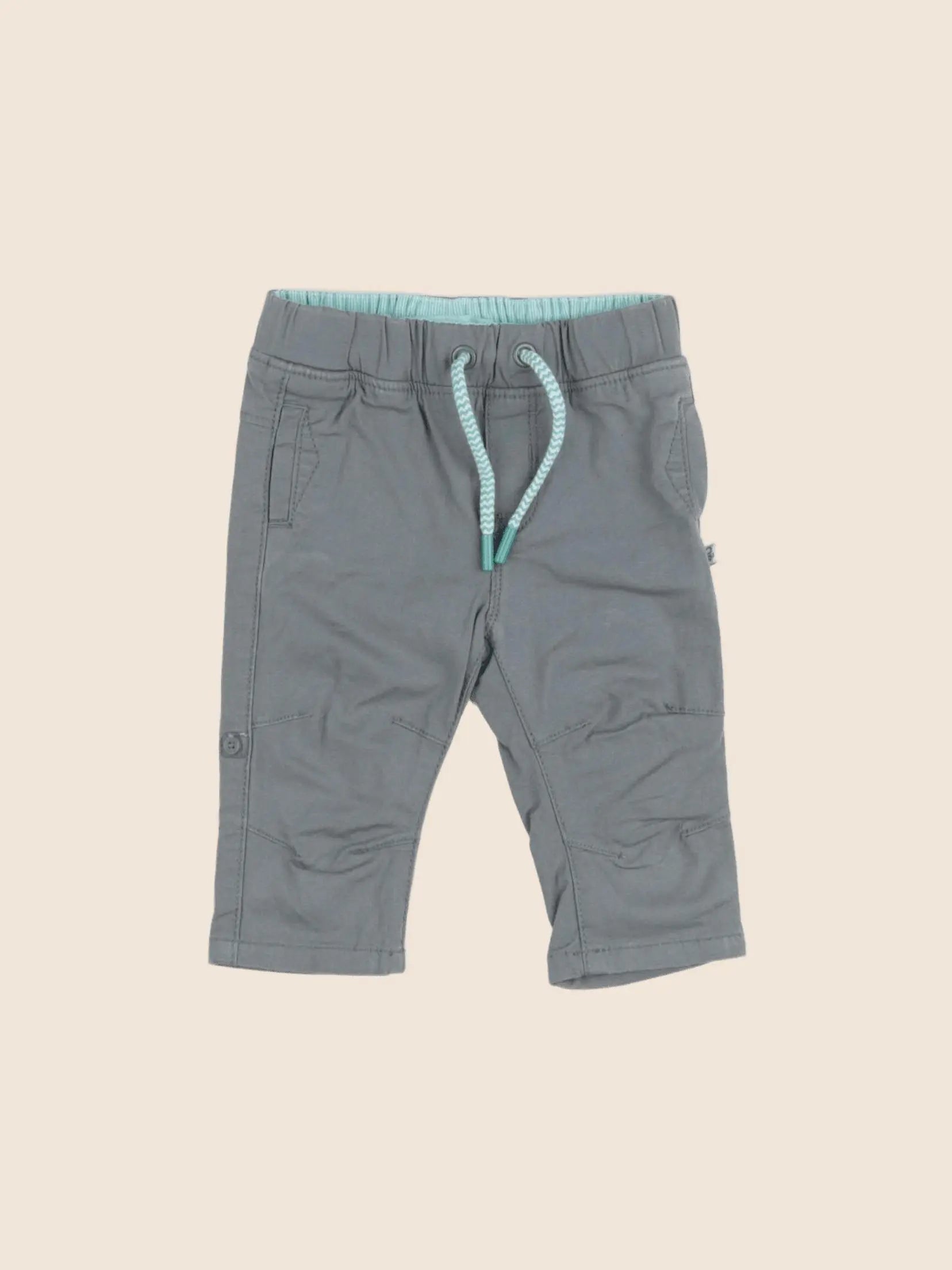 Obaïbi - pantalon vert - 3 mois