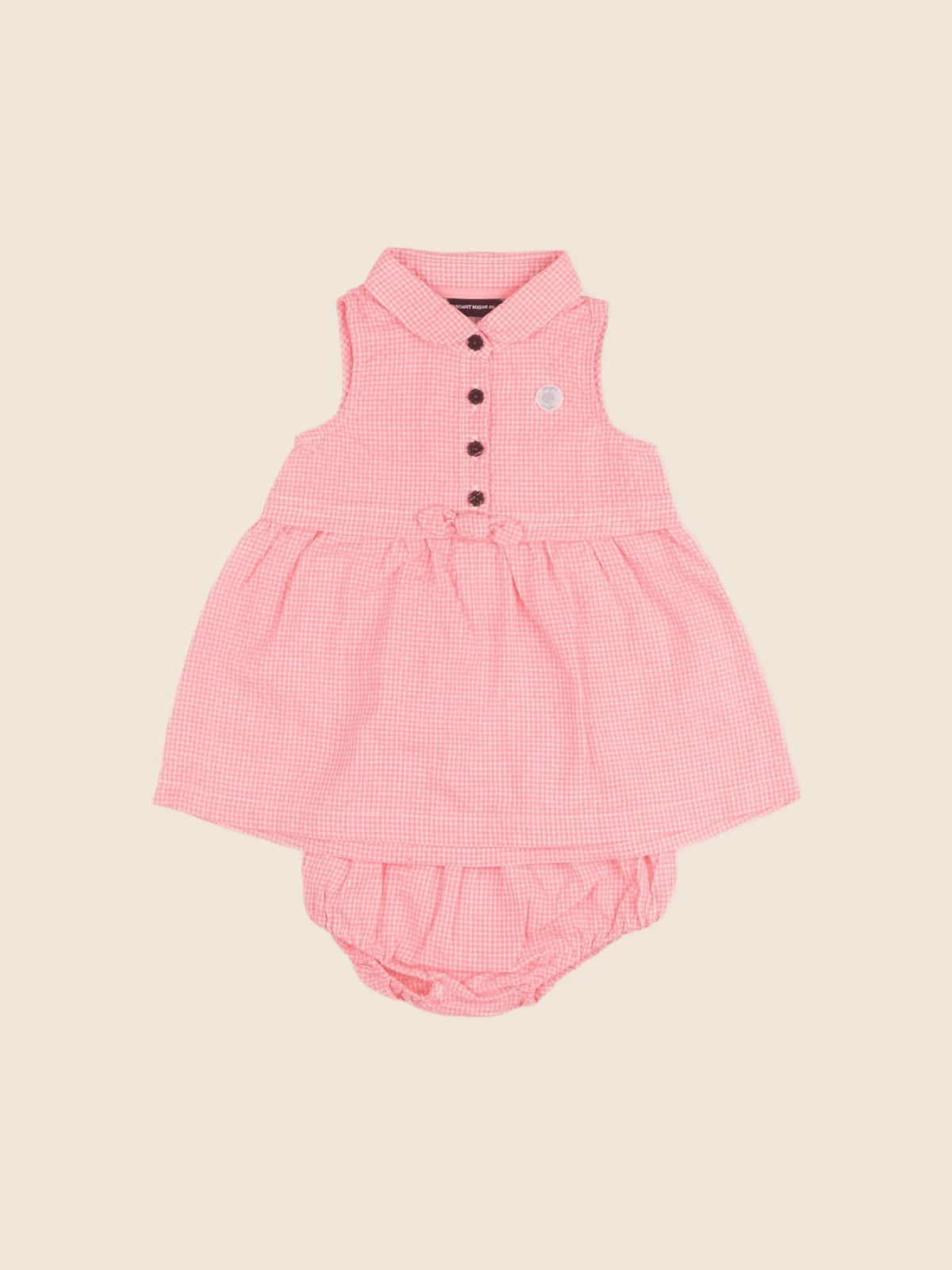 Sergent Major - robe orange - 6 mois