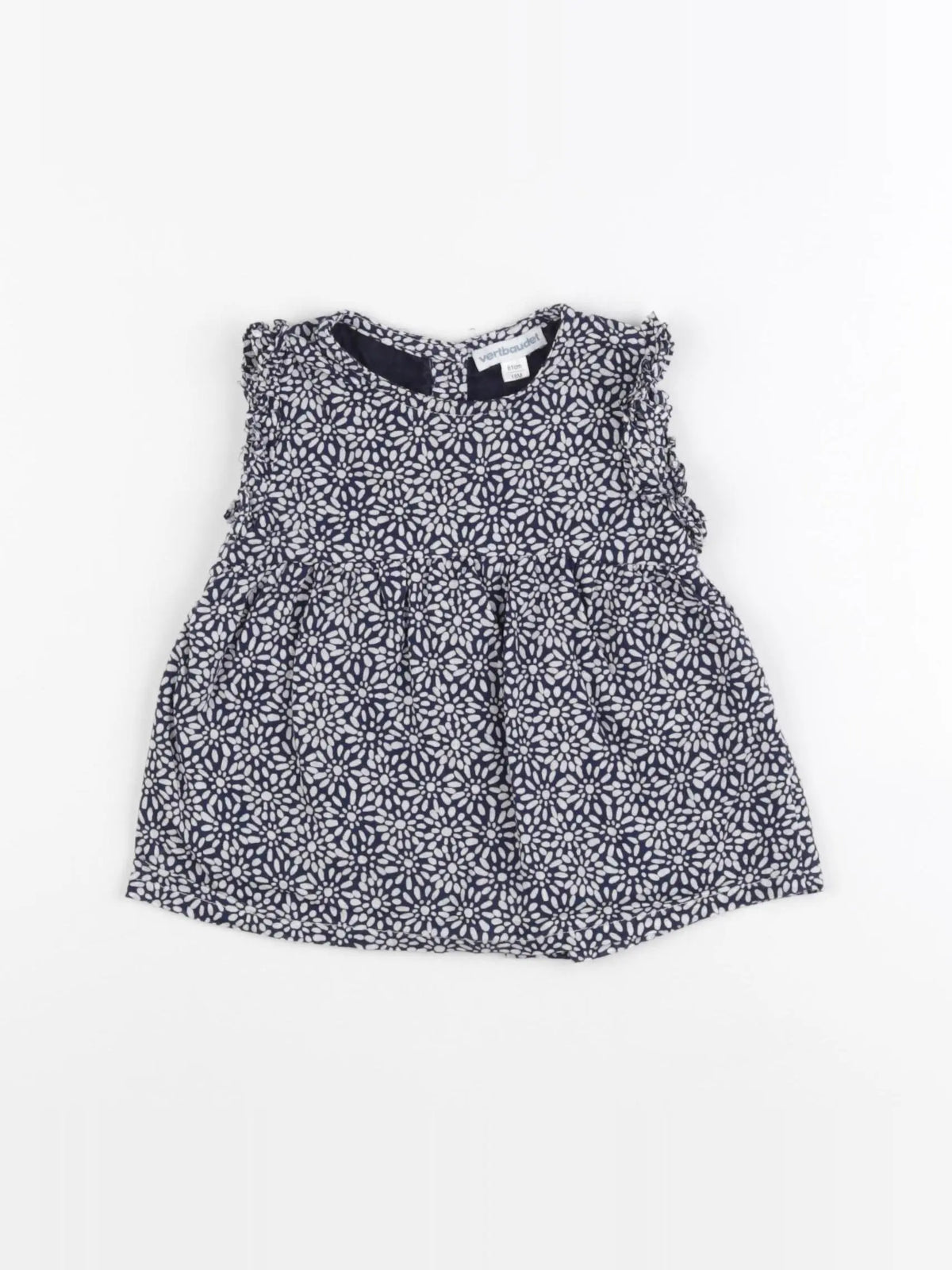 Vertbaudet - robe bleu - 18 mois