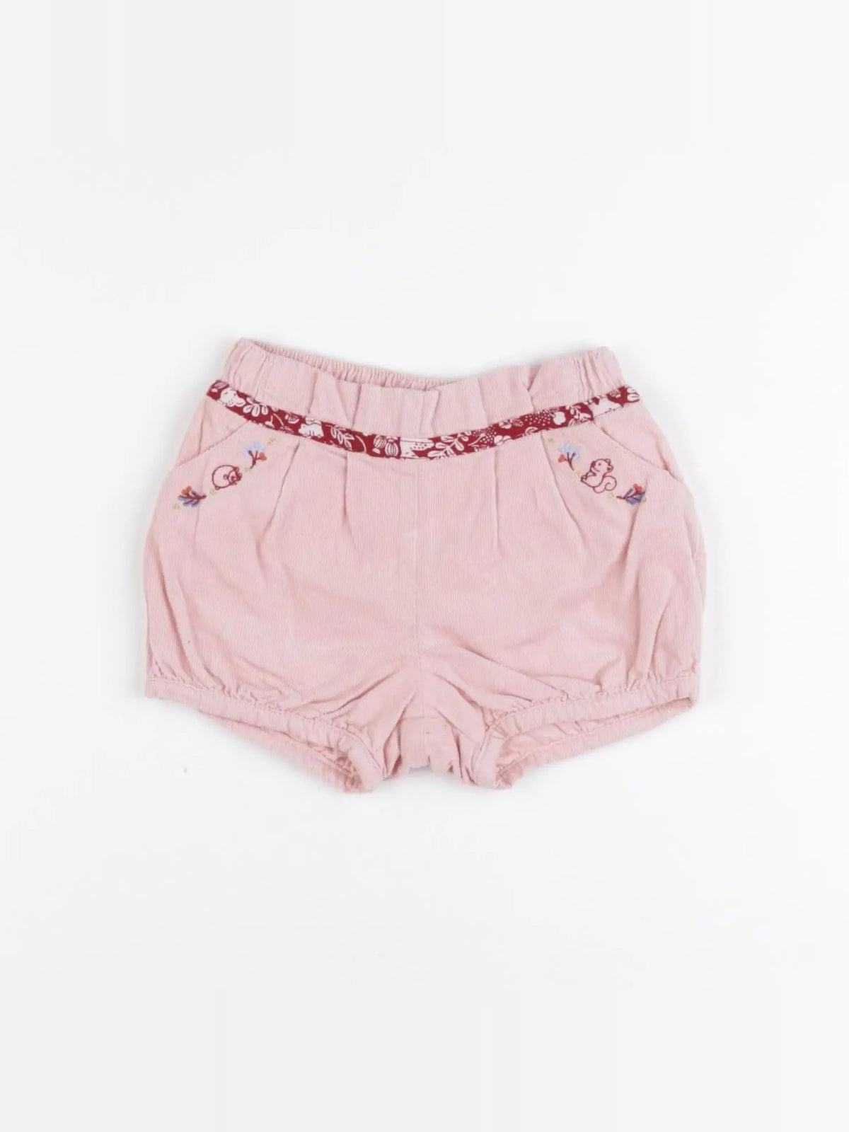 Sergent Major - short rose - 6 mois