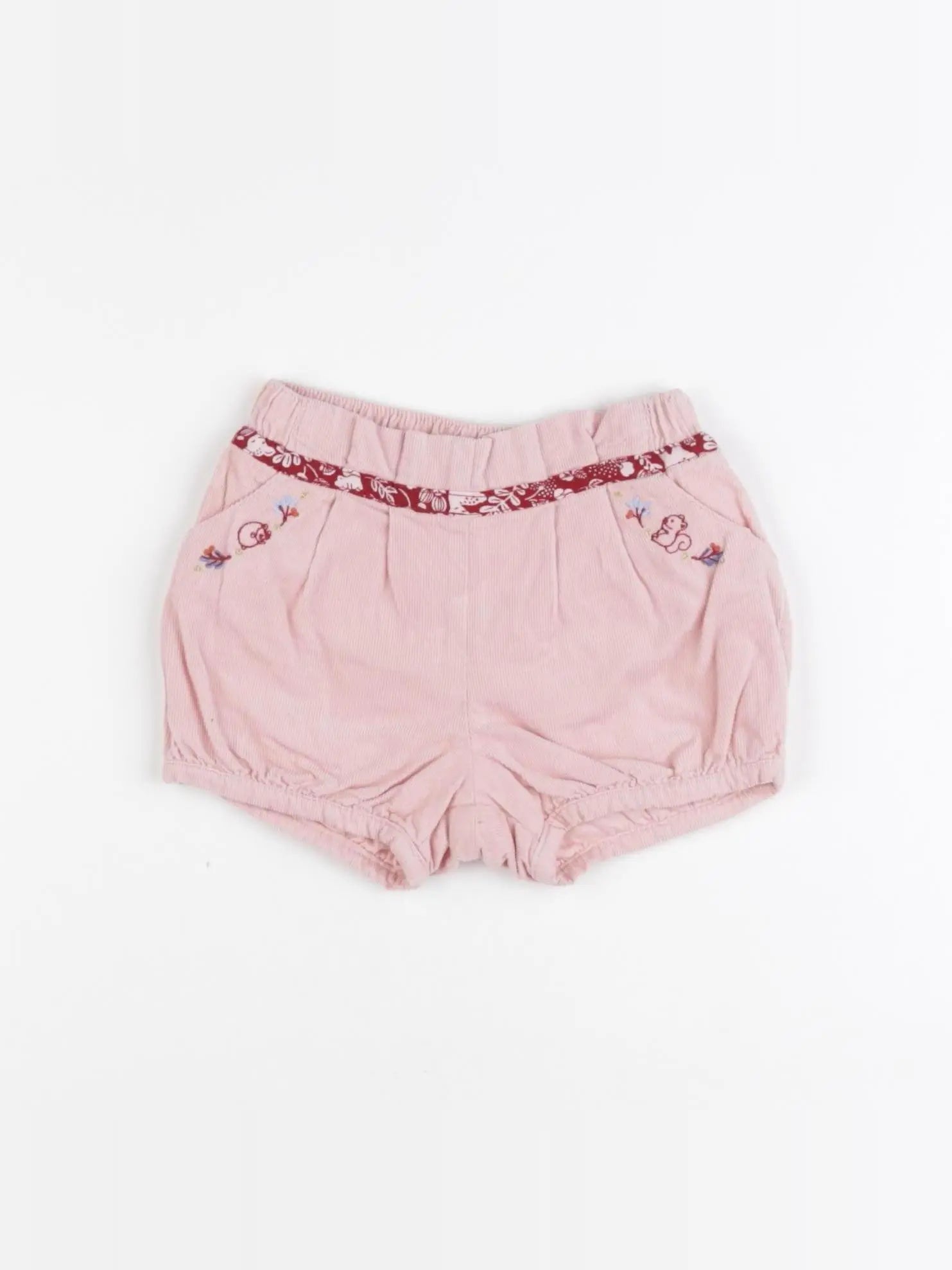 Sergent Major - short rose - 6 mois