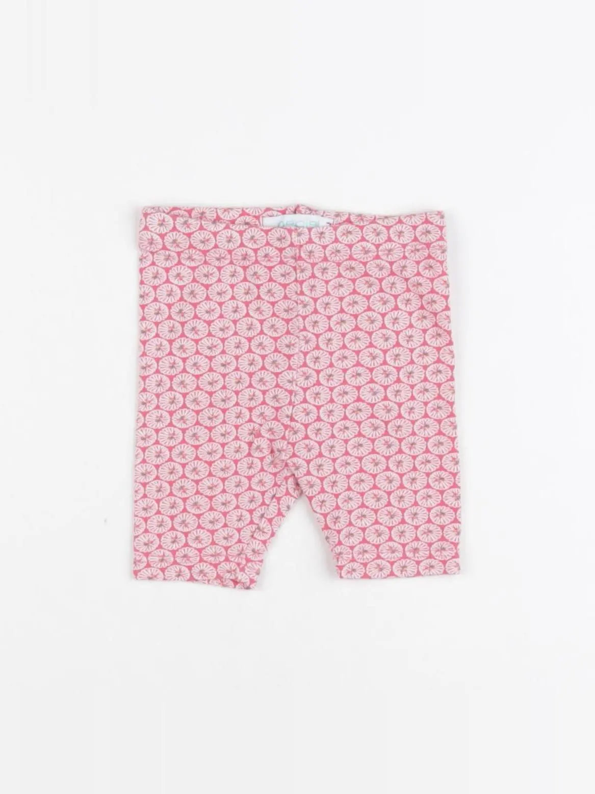 Obaïbi - legging court rose - 3 mois