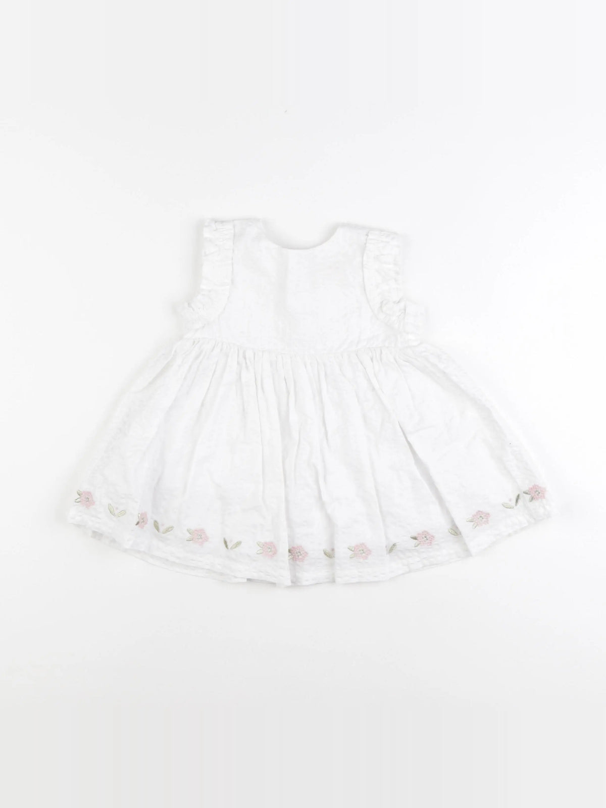 DPAM - robe blanc - 9 mois