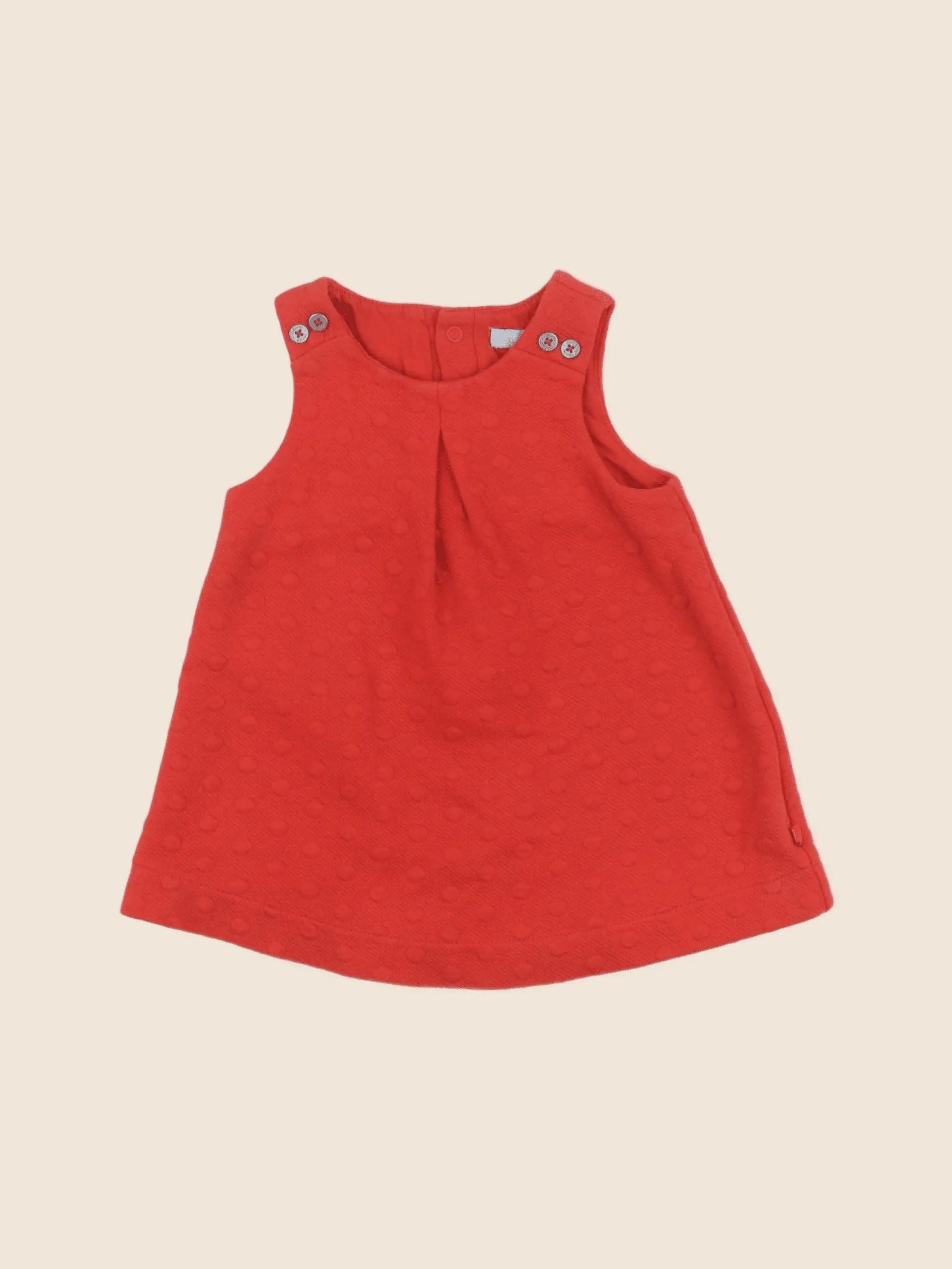 Obaïbi - robe rouge - 6 mois