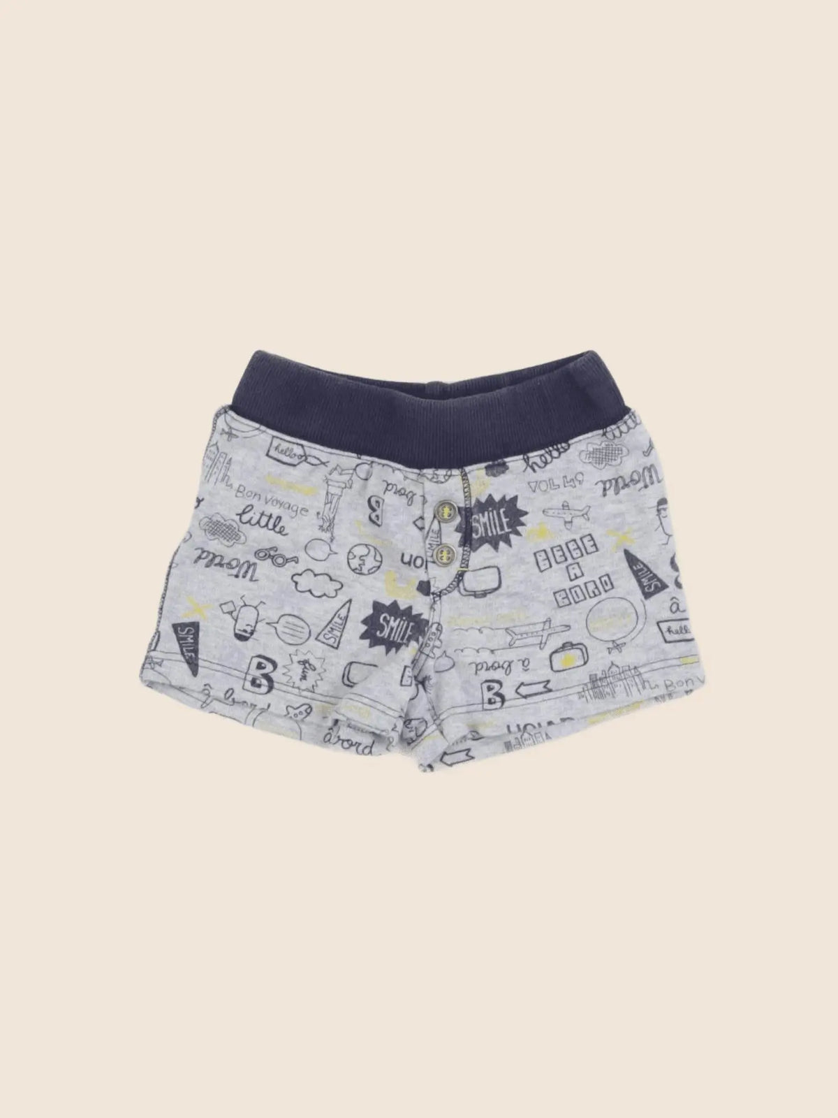 Absorba - short gris - 6 mois