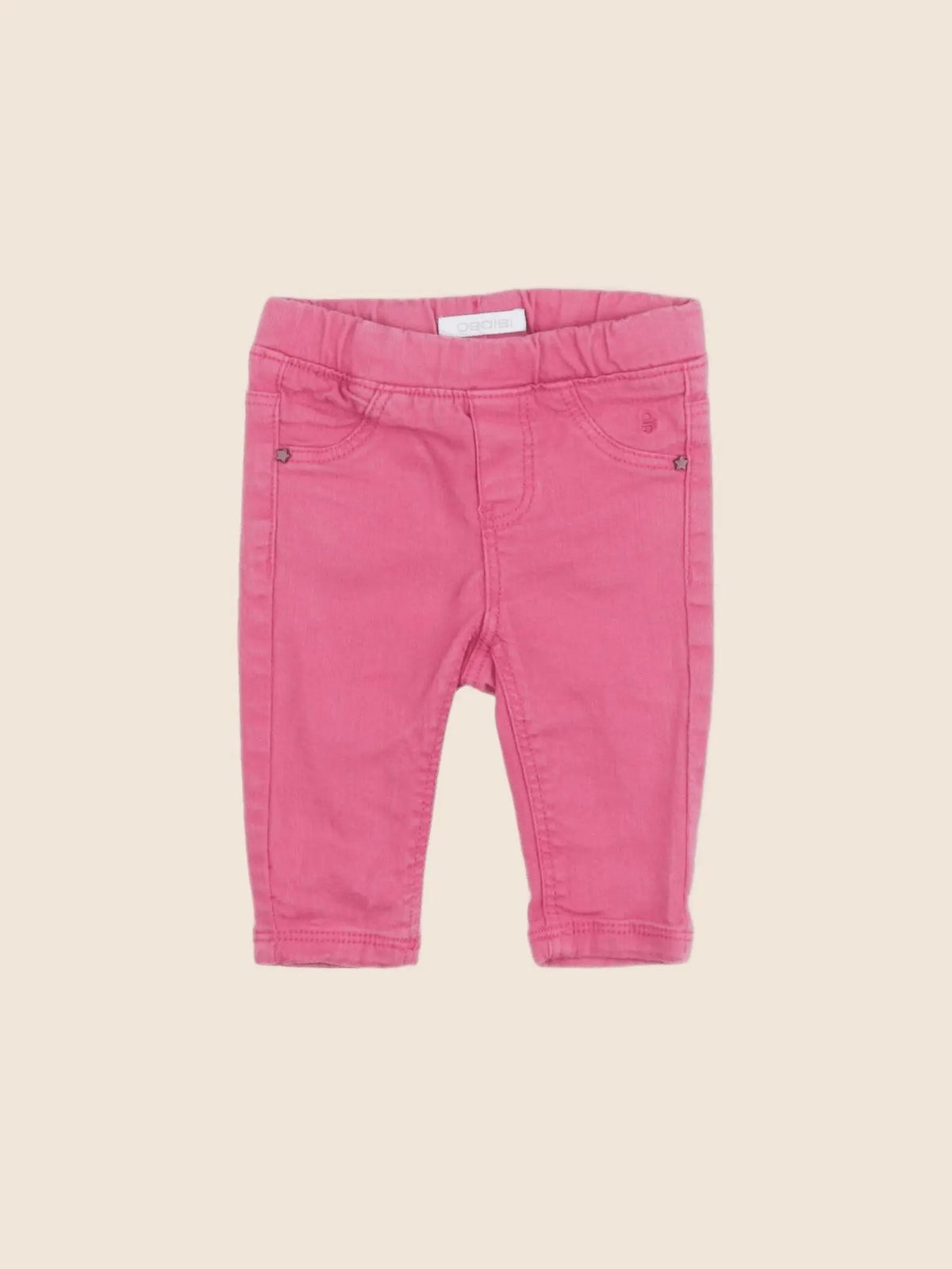 Obaïbi - pantalon rose - 3 mois