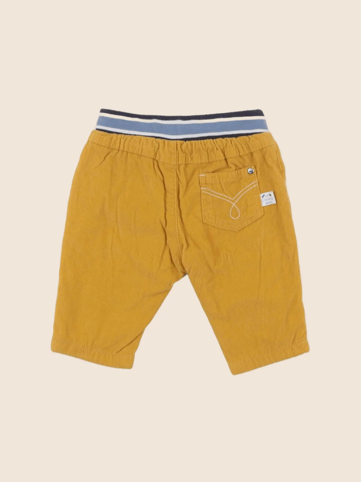 Sergent Major - pantalon jaune - 3 mois