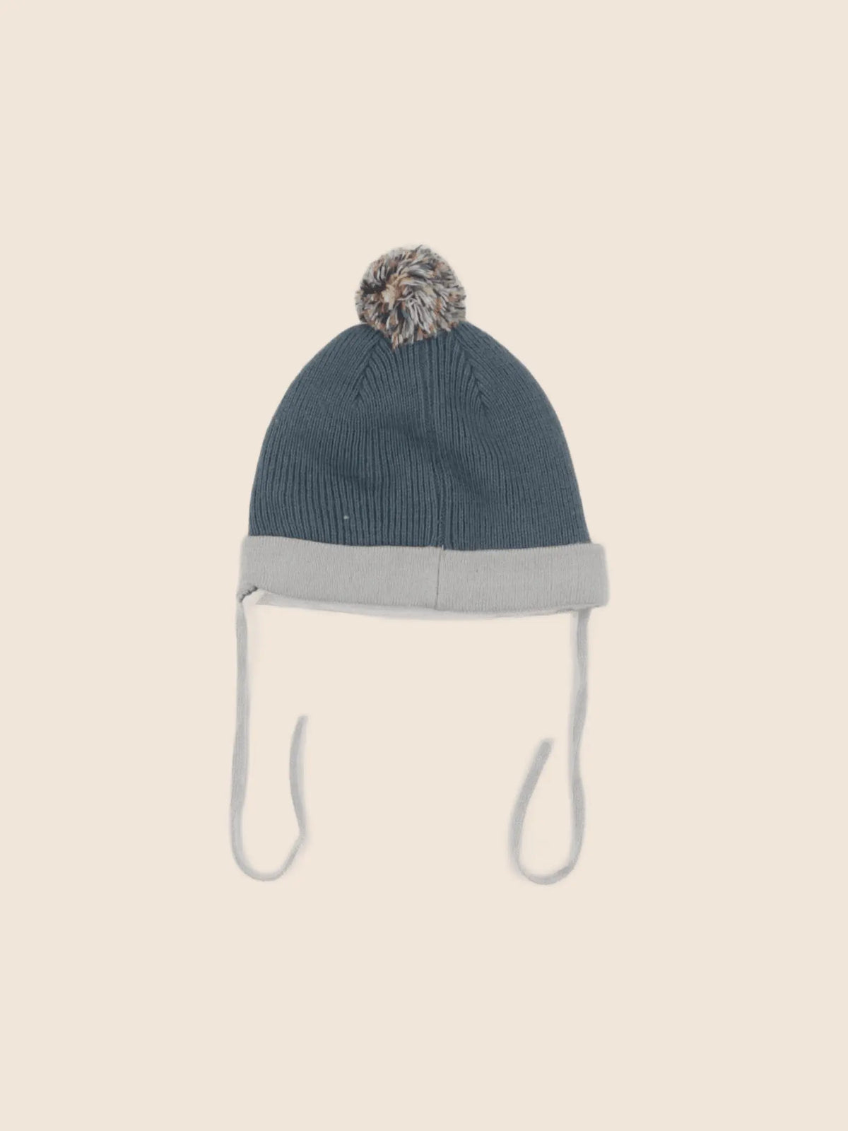 Sergent Major - bonnet bleu, gris - 6 mois