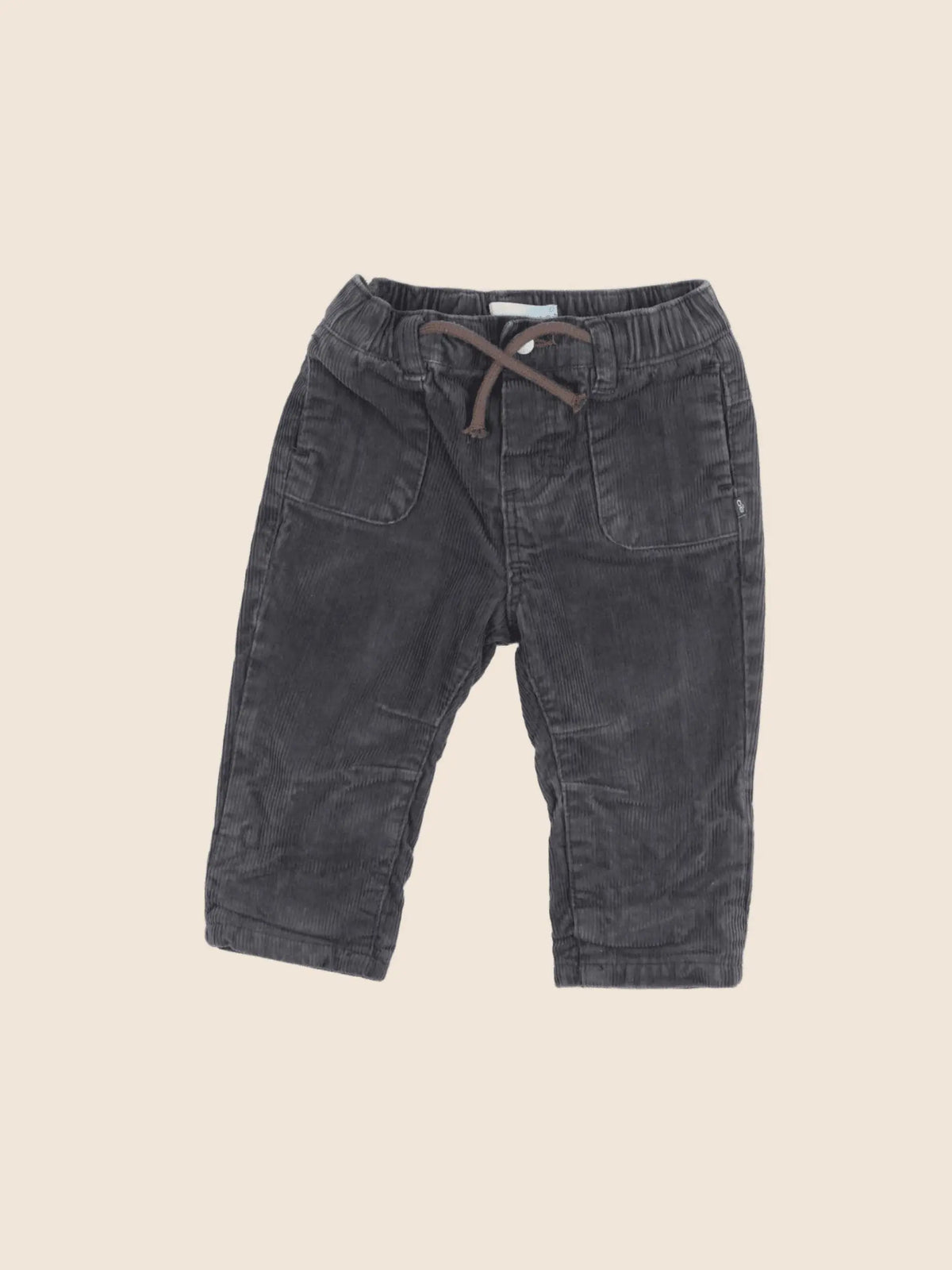 Obaïbi - pantalon gris - 6 mois