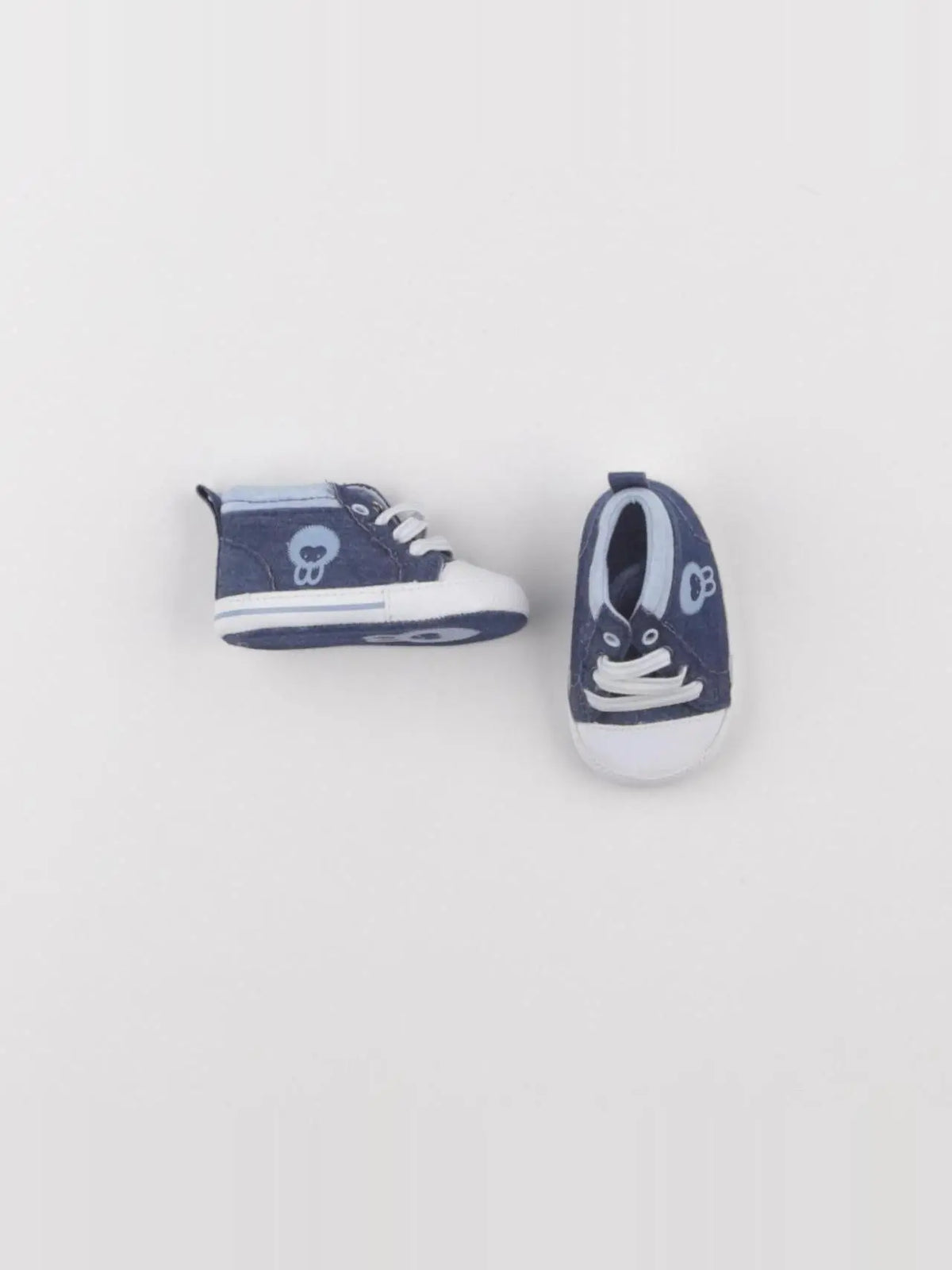 Obaïbi - chaussons bleu - pointure 16/17
