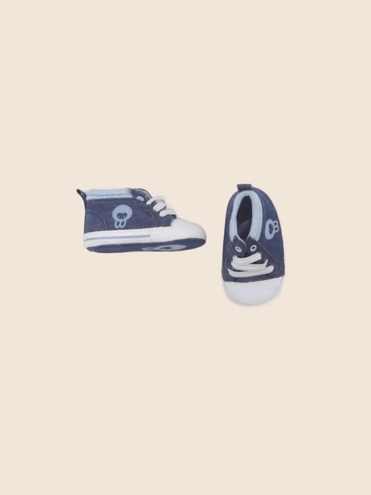 Obaïbi - chaussons bleu - pointure 16/17