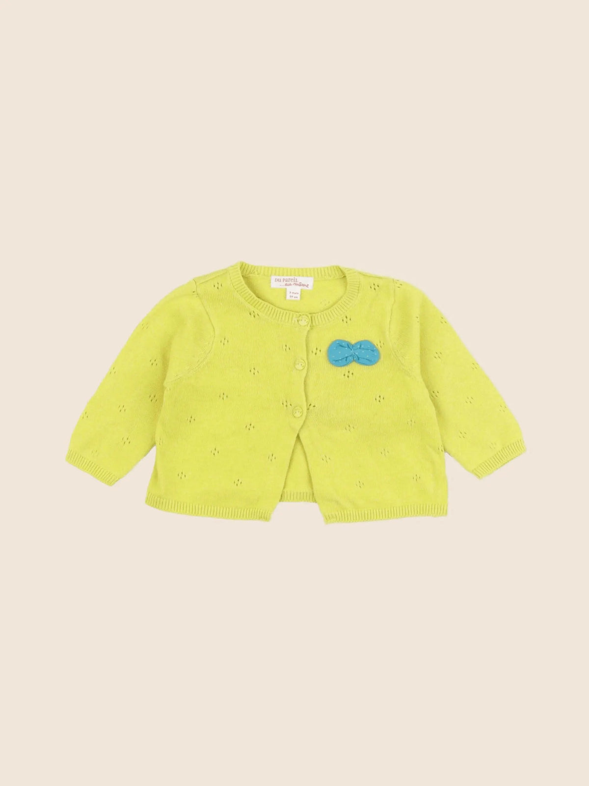 DPAM - gilet jaune - 3 mois