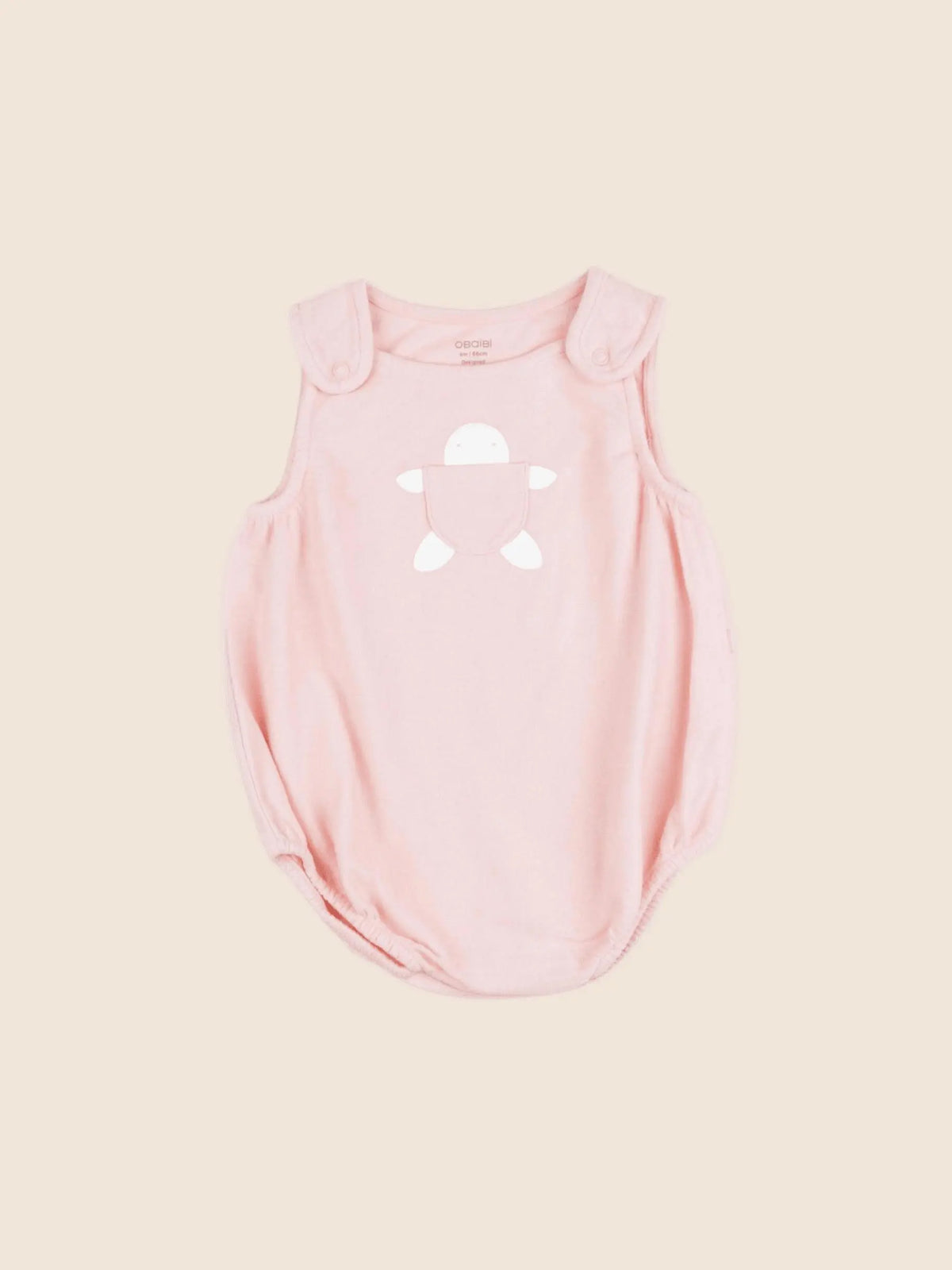 Obaïbi - combinaison rose - 6 mois