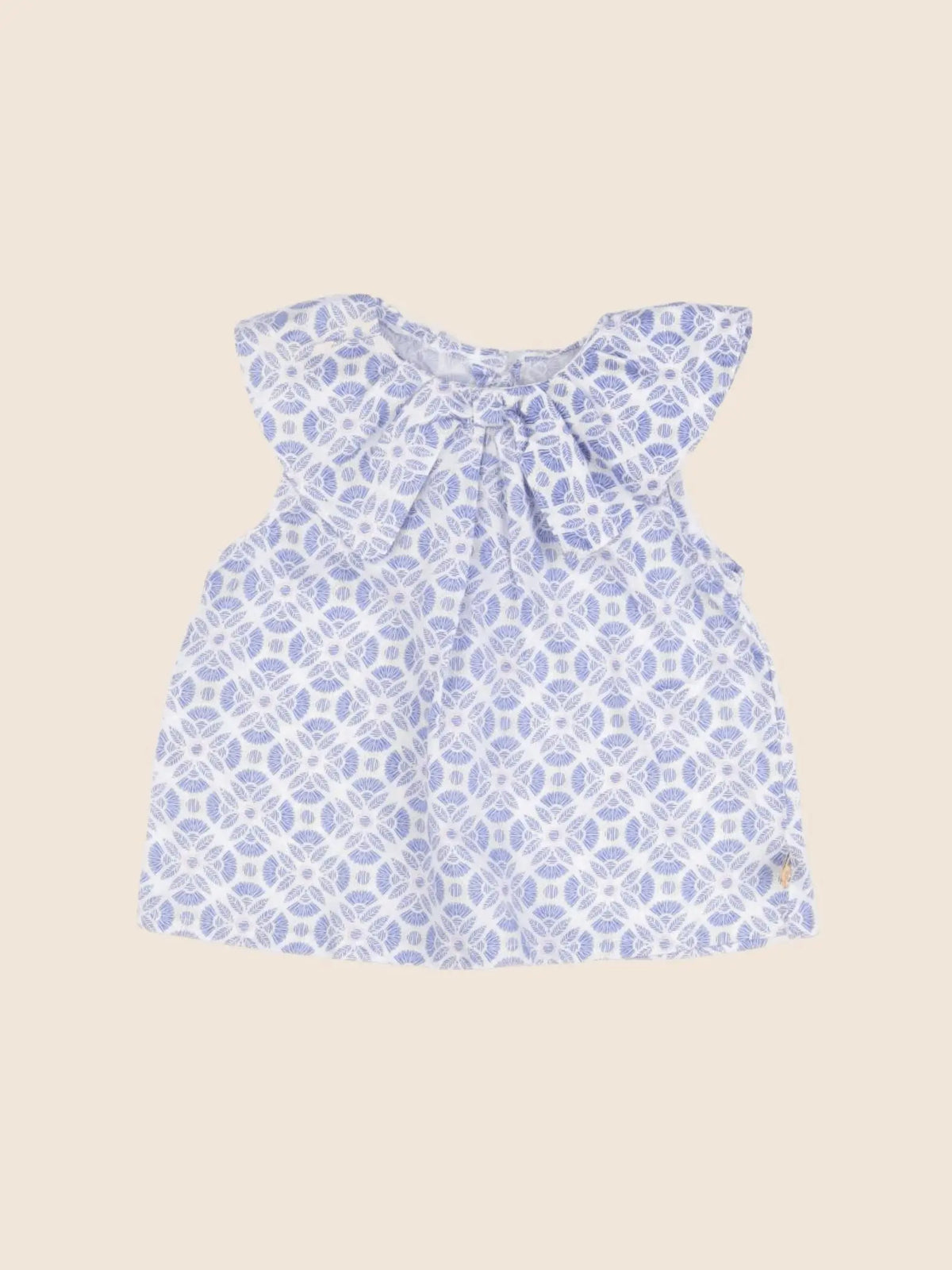 Sergent Major - blouse bleu - 6 mois