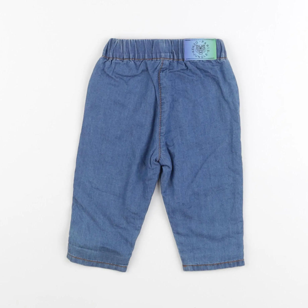 Kenzo - pantalon doublé bleu - 6 mois