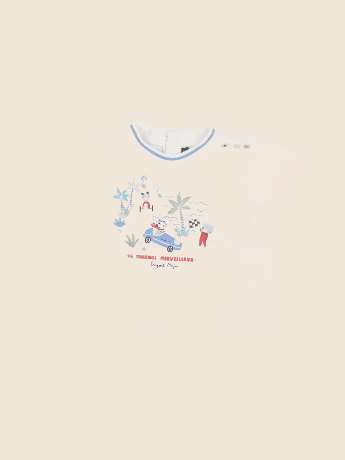 Sergent Major - tee-shirt multicolore - 12 mois