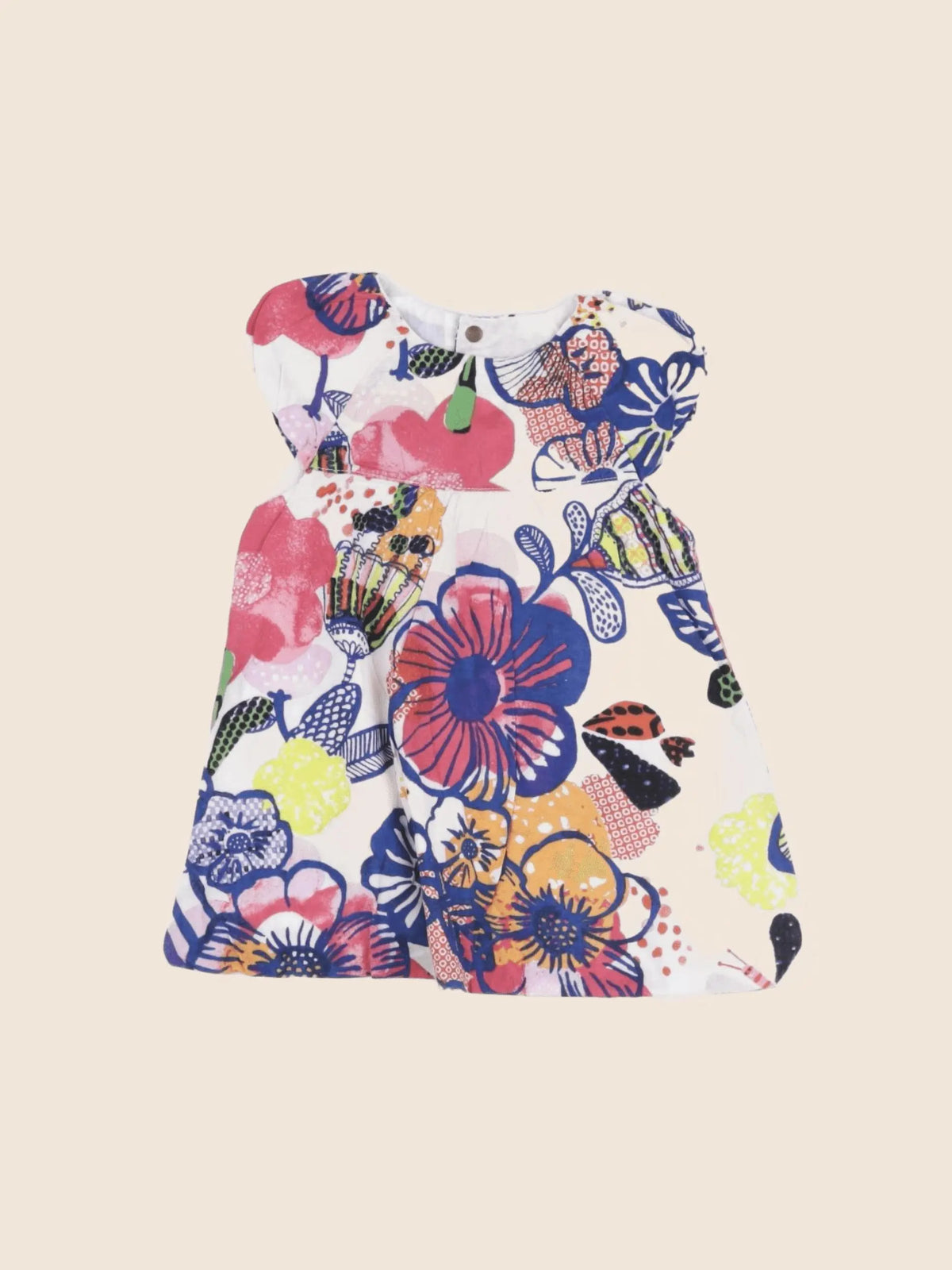 Catimini - robe multicolore - 6 mois