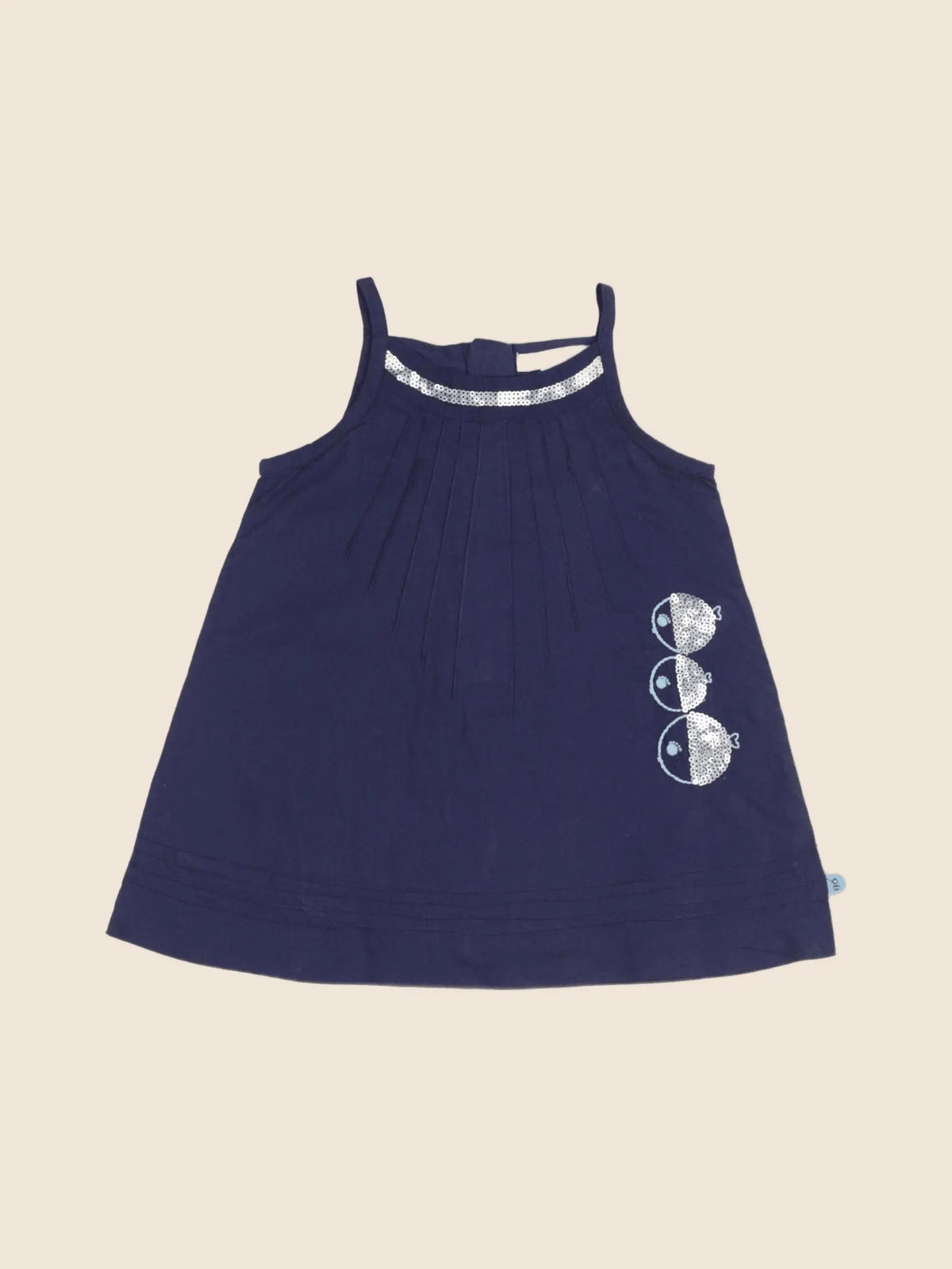 Obaïbi - robe bleu - 6 mois