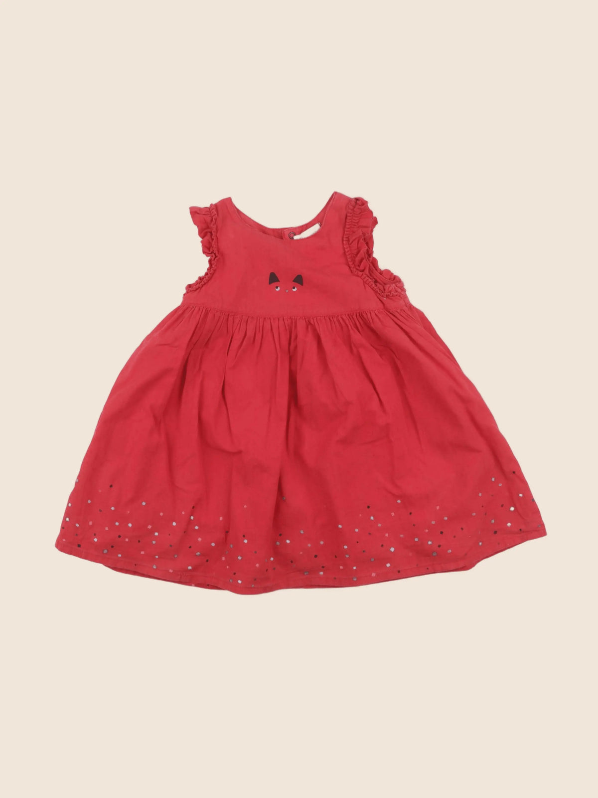 Catimini - robe rouge - 3 mois