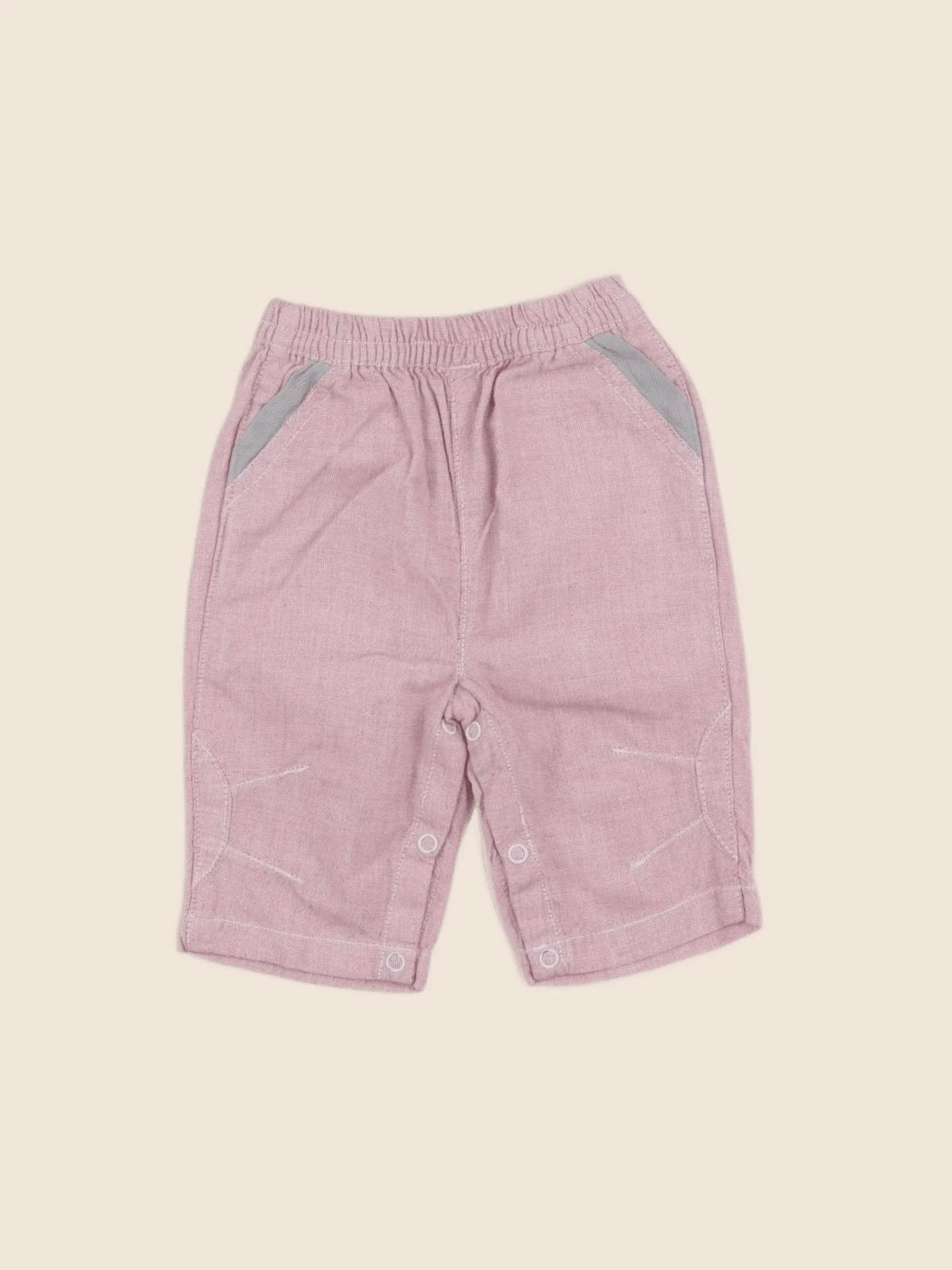 Obaïbi - pantalon rouge - 3 mois