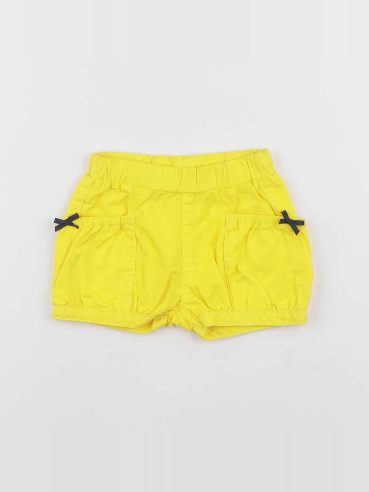 Catimini - short jaune - 12 mois