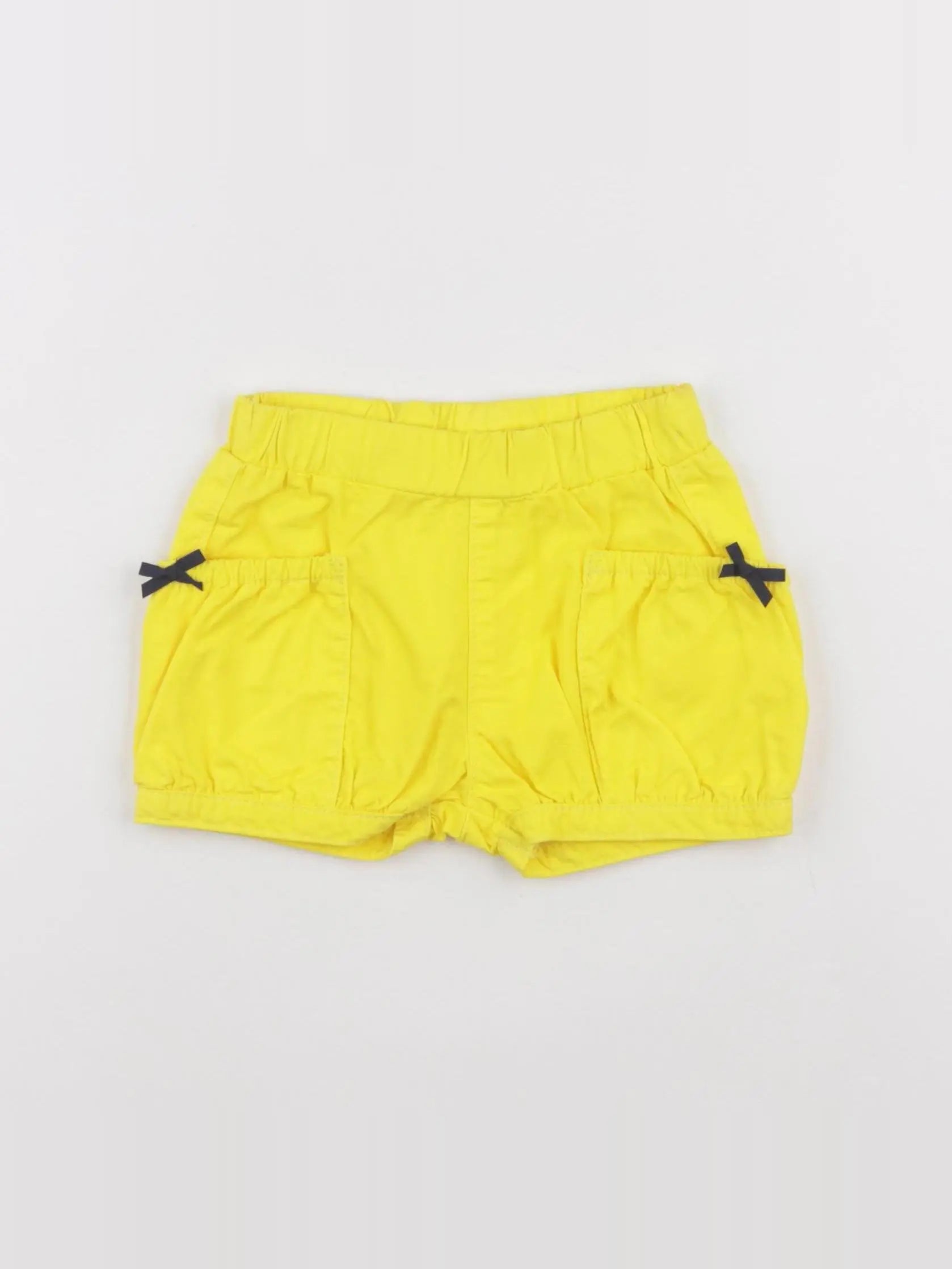 Catimini - short jaune - 12 mois