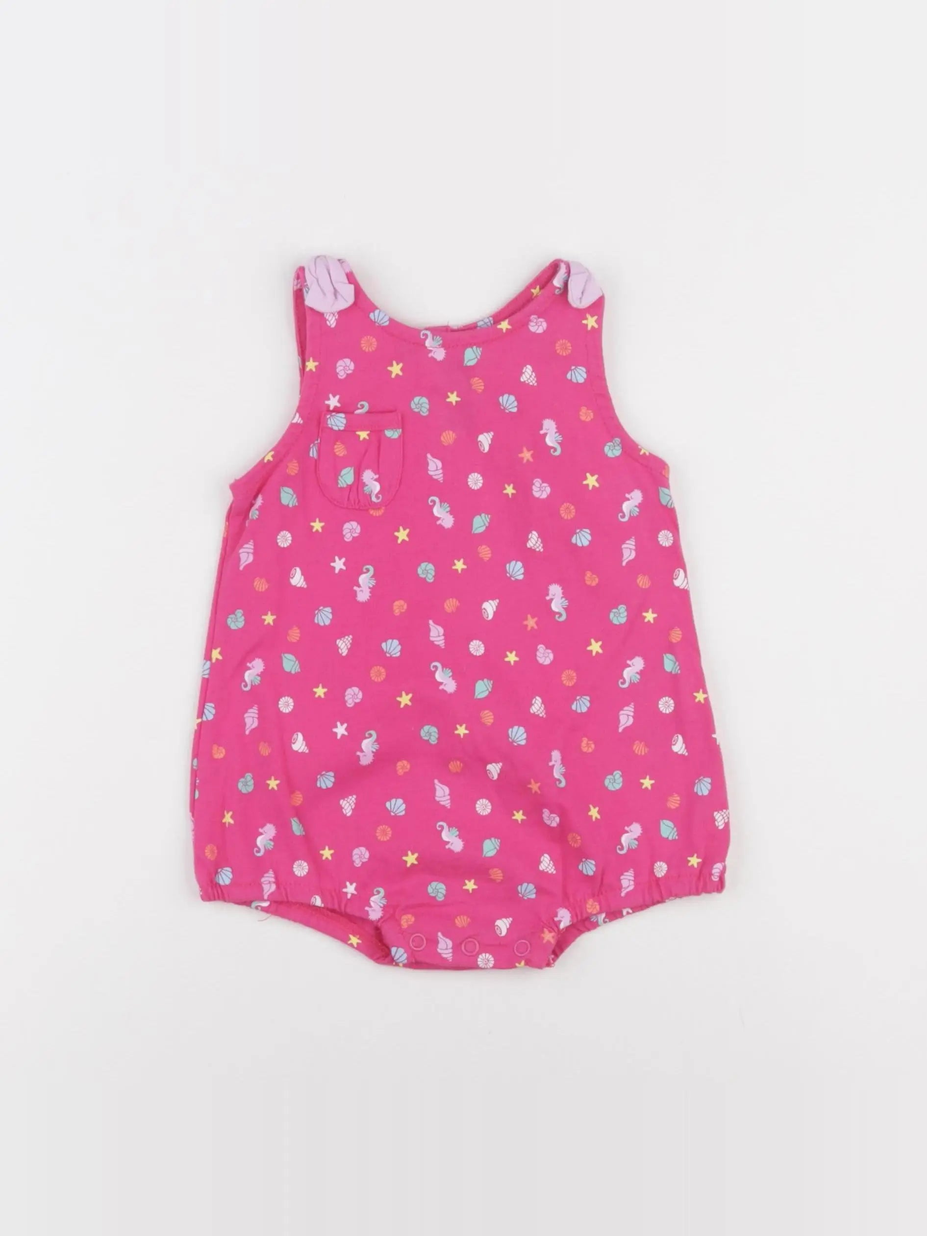 Sergent Major - combinaison rose - 6 mois